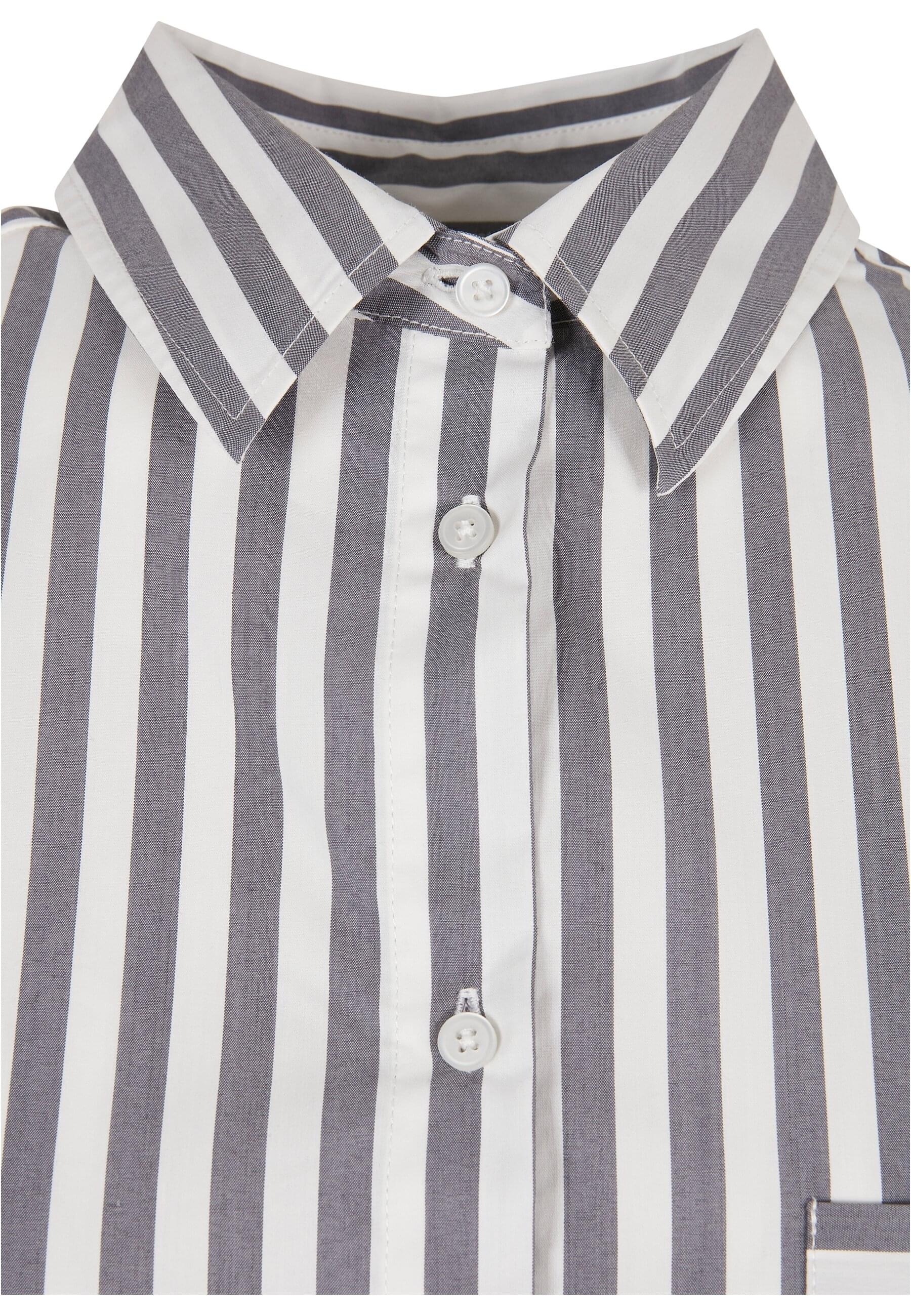 URBAN CLASSICS Klassische Bluse »Urban Classics Damen Ladies Oversized Stripe Shirt«