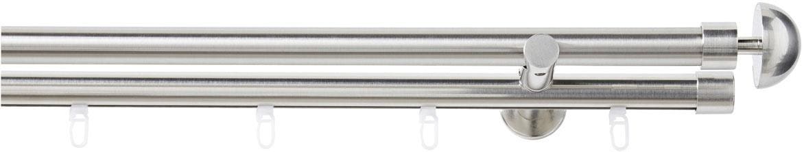 Good Life Kombi-Vorhangstange "Redondo" Ø 20 mm 2 läufig-läufig Fixmaß günstig online kaufen