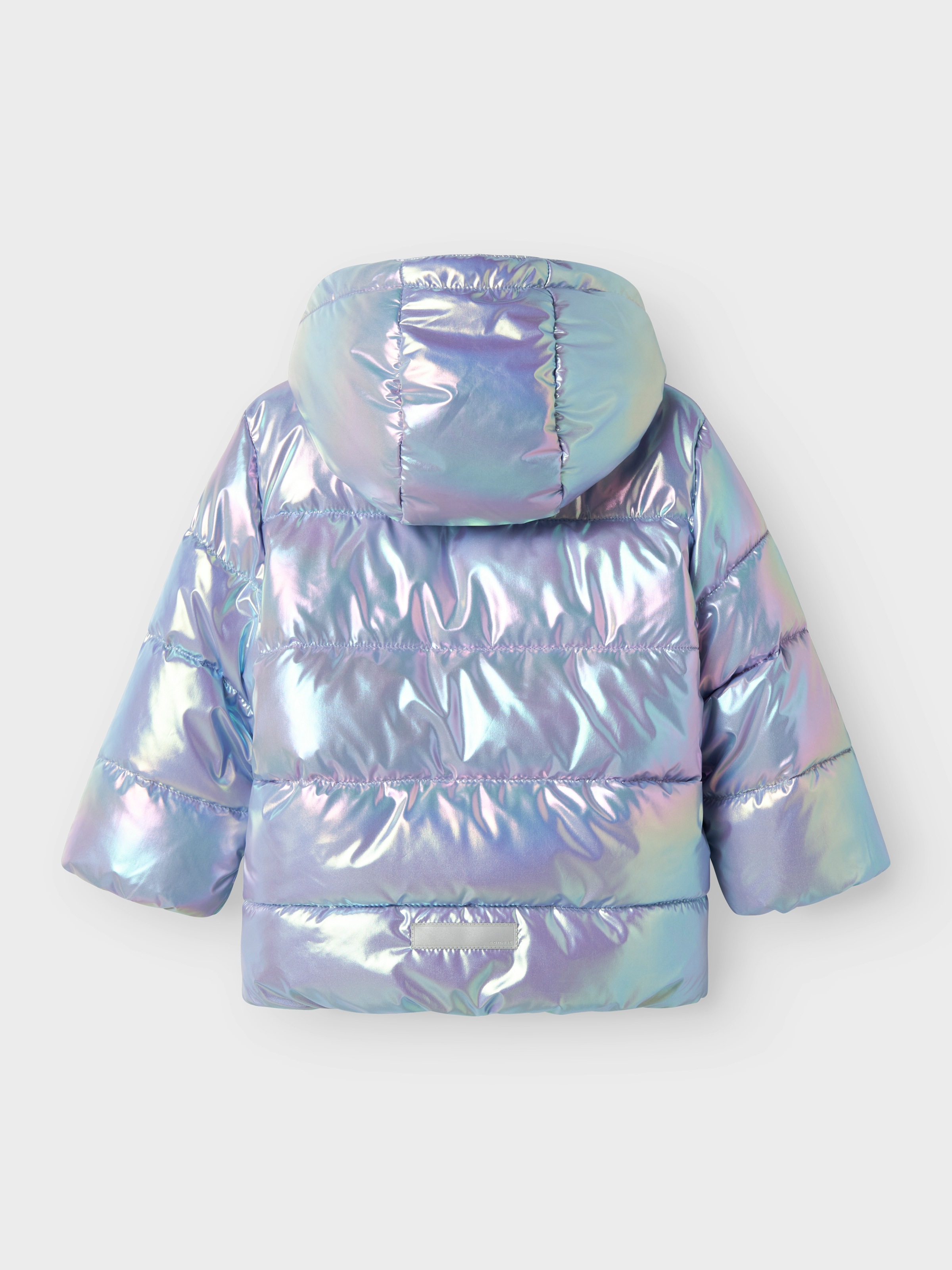 Thumbnail - Name It Steppjacke "NMFMOLINA PUFFER JACKET SHINY" mit Kapuze