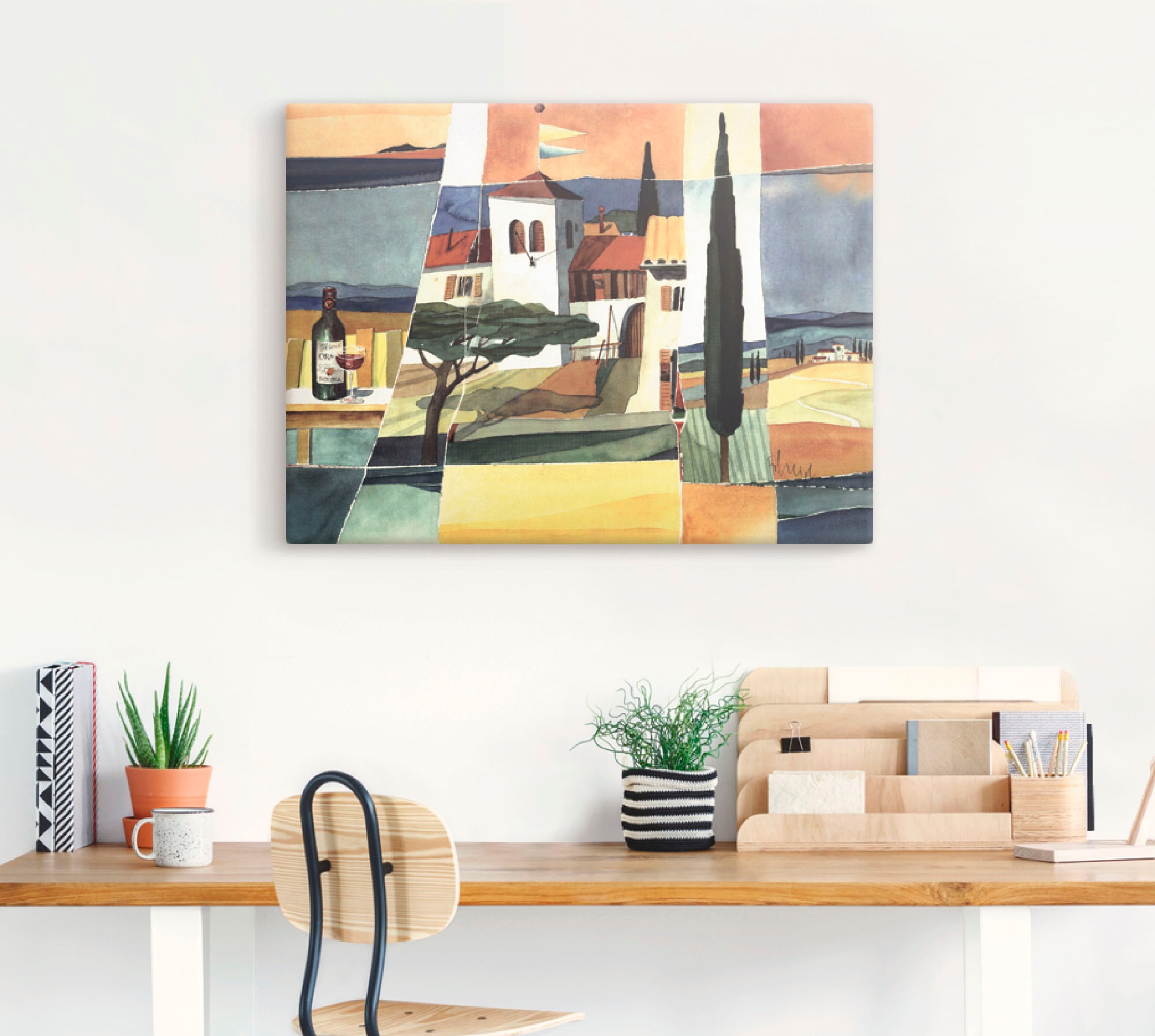 Artland Wandbild "Italien" Europa 1 Stk. tlg. als Leinwandbild, Poster in v günstig online kaufen