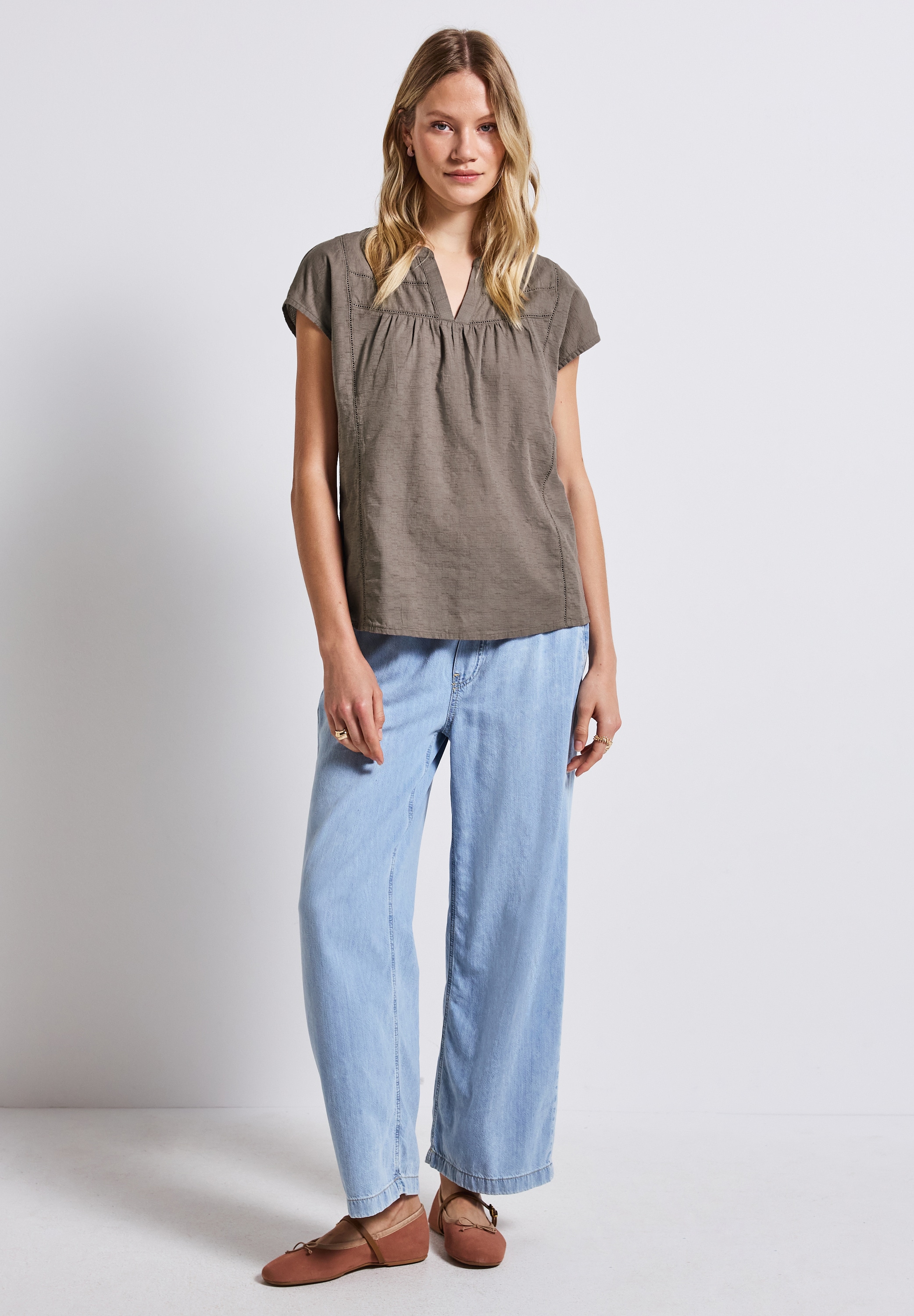 STREET ONE Shirtbluse, farbig
