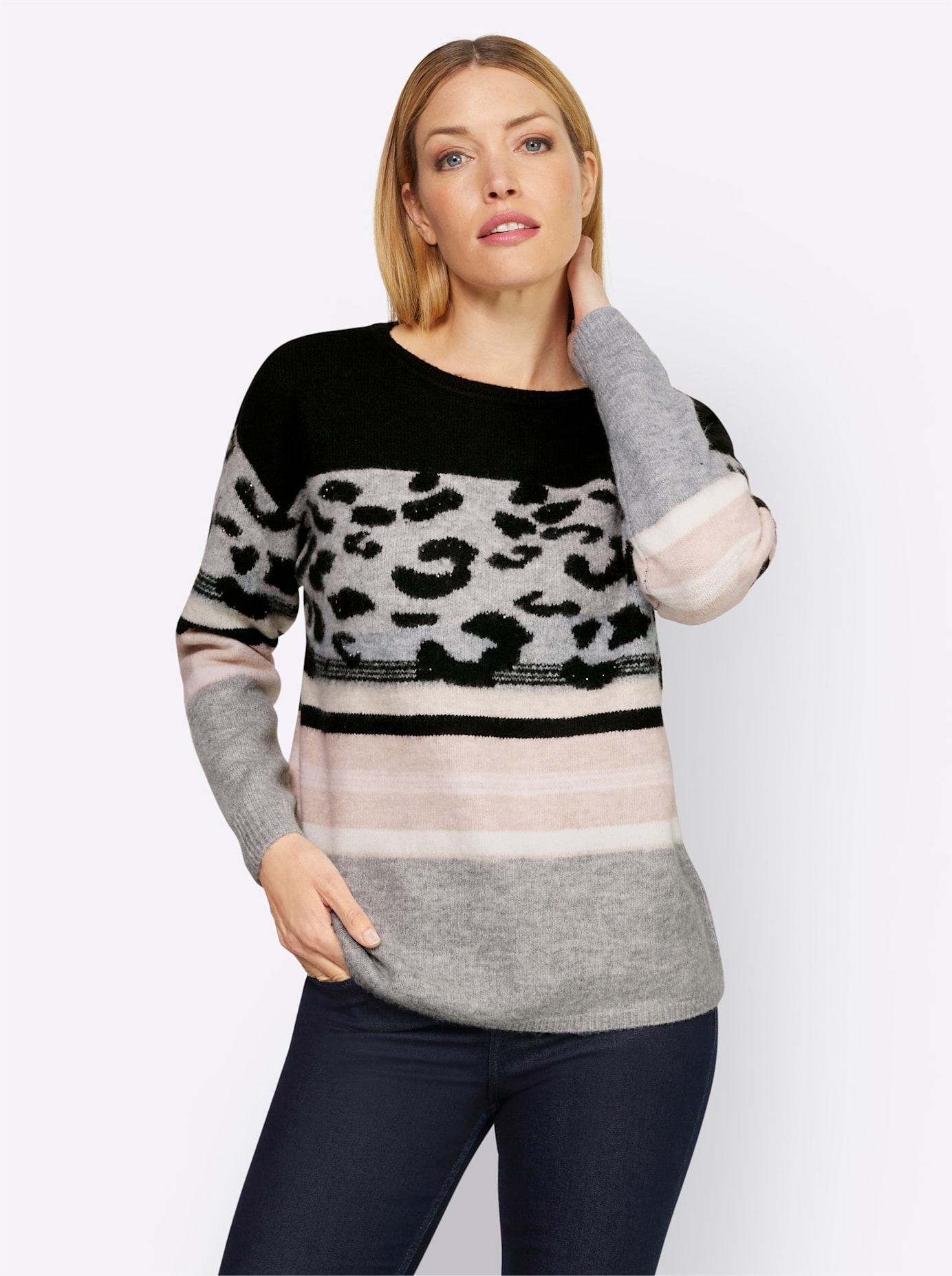RICK CARDONA by heine Jacquardpullover "Pullover" günstig online kaufen