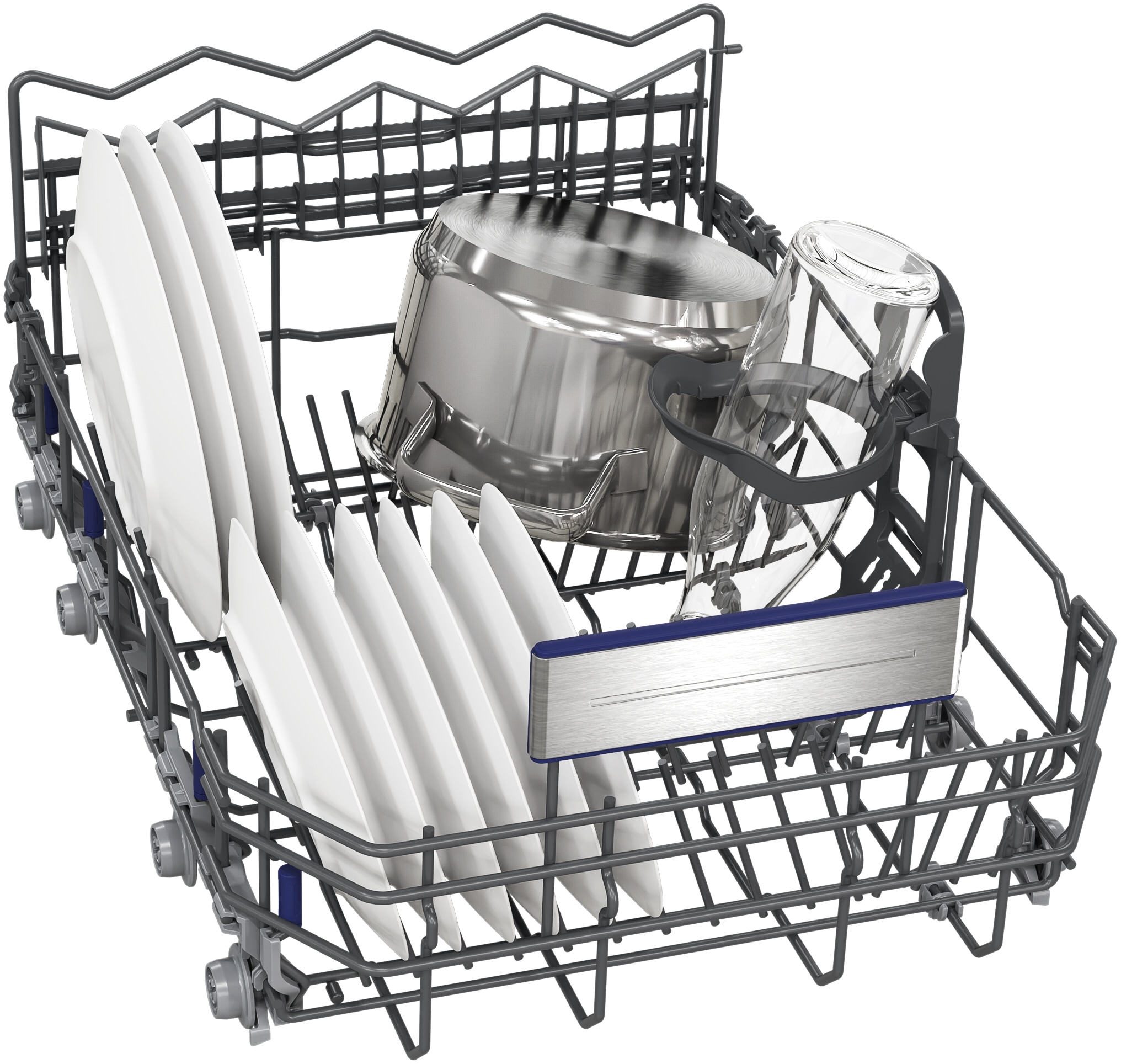 SIEMENS vollintegrierbarer Geschirrspüler iQ500 »SR65EX09ME« 10 tlg. Maßgedecke