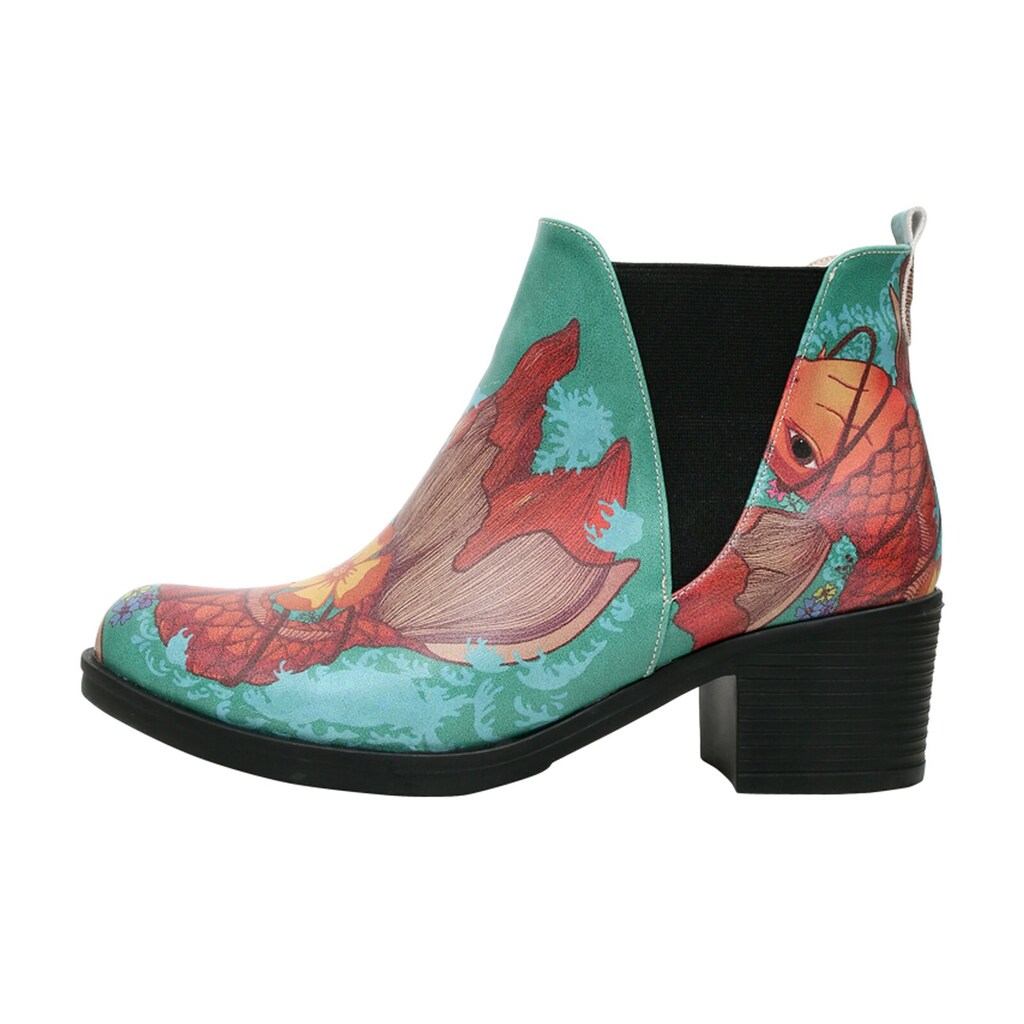 DOGO Stiefelette »Waves of Koi«