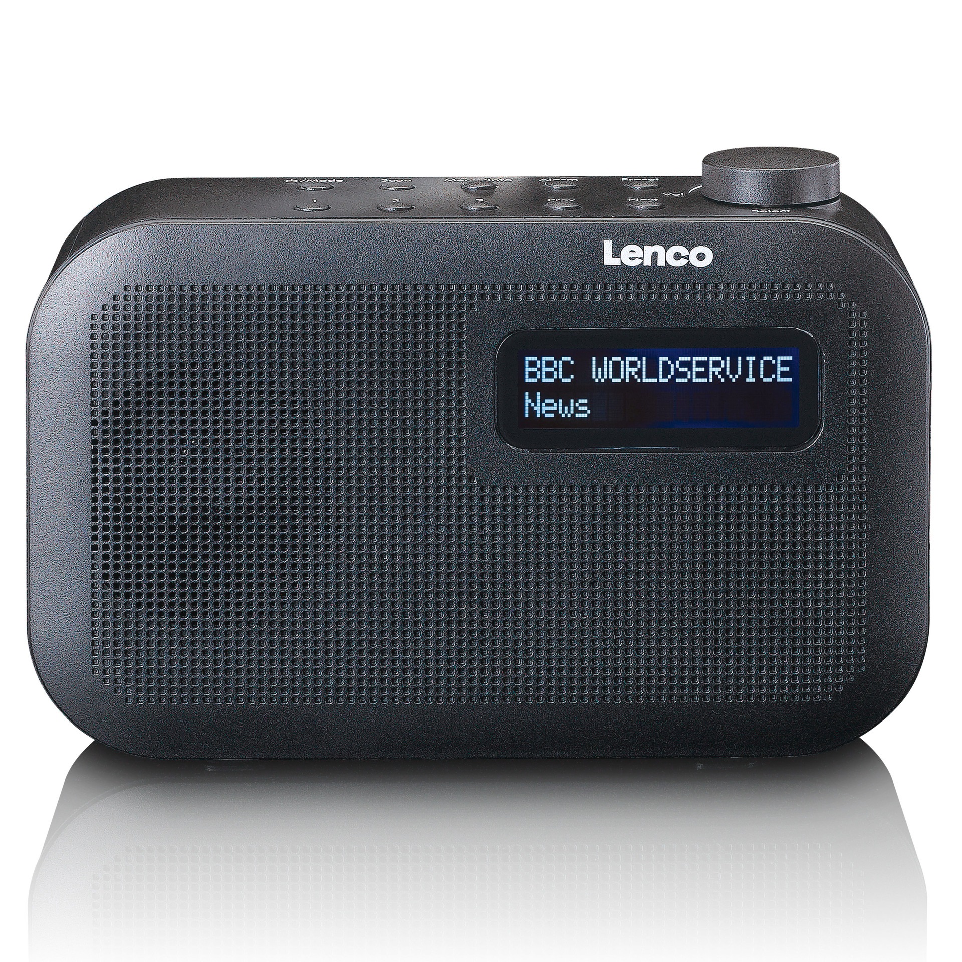 Lenco Digitalradio (DAB+) »PDR-016BK - DAB+ Taschenradio«, (Digitalradio (DAB+)