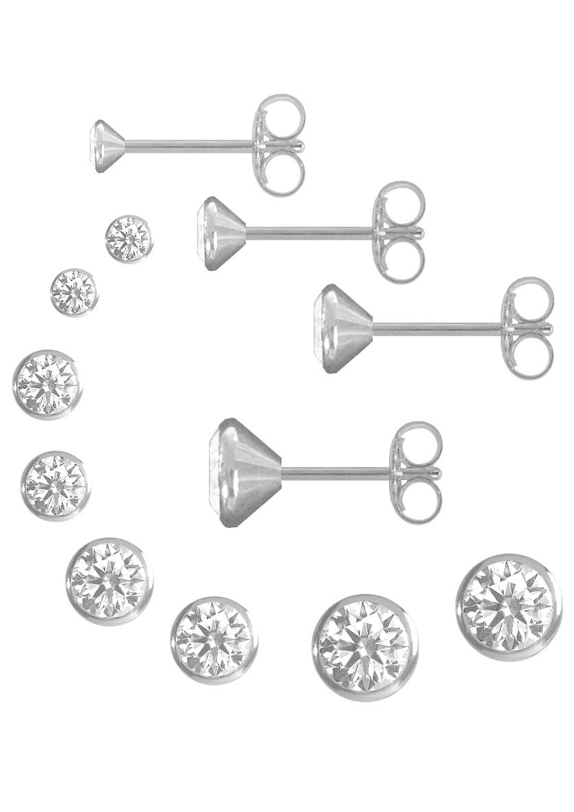 (Set, Ohrstecker Glitzerstein«, Ohrstecker-Set Firetti zu Geburtstag für Sneaker! 8 BAUR tlg.), Weihnachten Shirt, Anlass bestellen 925 Geschenk Kleid, »Multipack | Jeans, Schmuck Silber