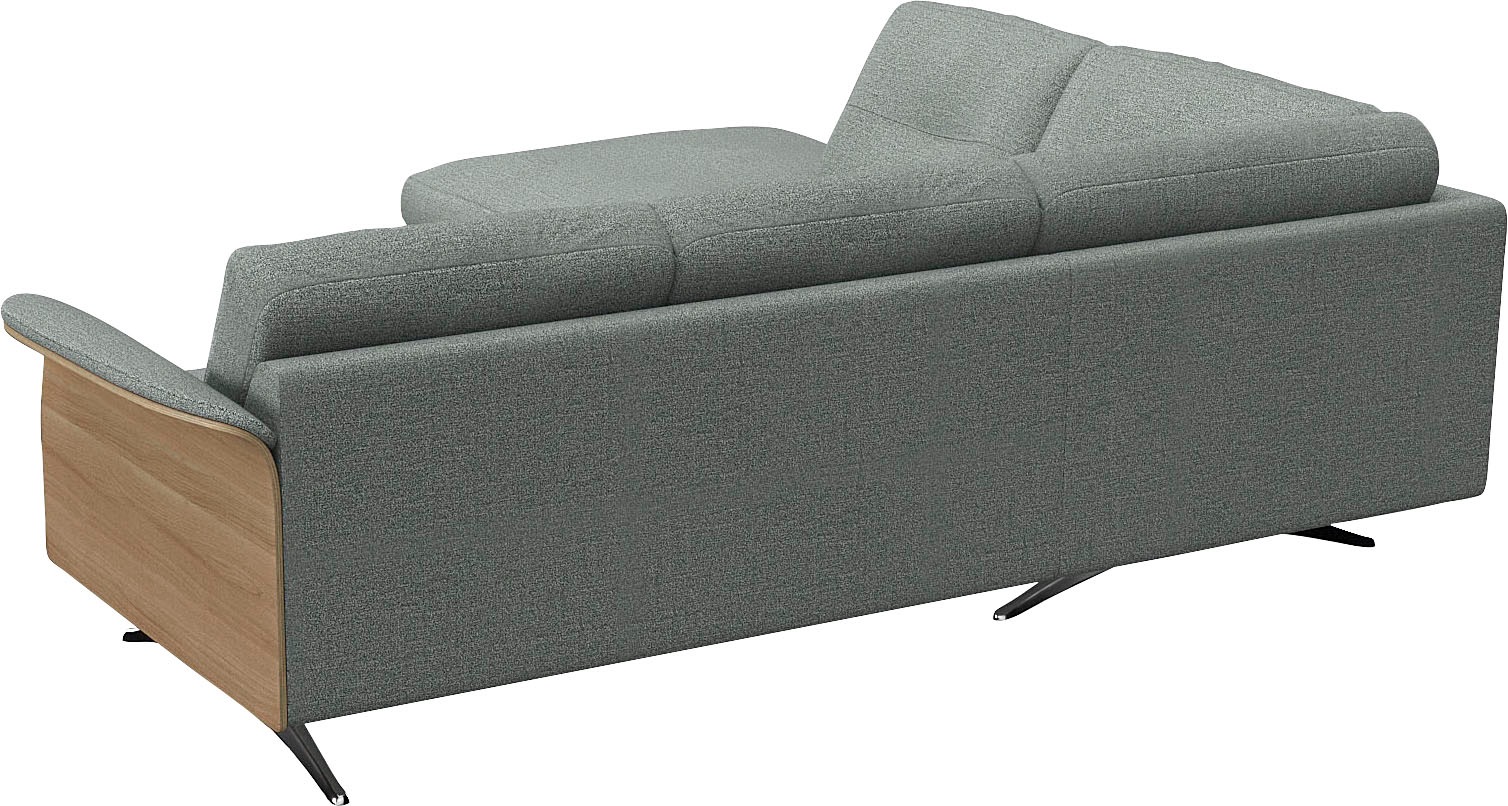 Thumbnail - FLEXLUX Ecksofa "Glow, super bequem durch hochwertigem Sitzaufbau mit Federkern, L-Form" Modernes skandinavisches Design