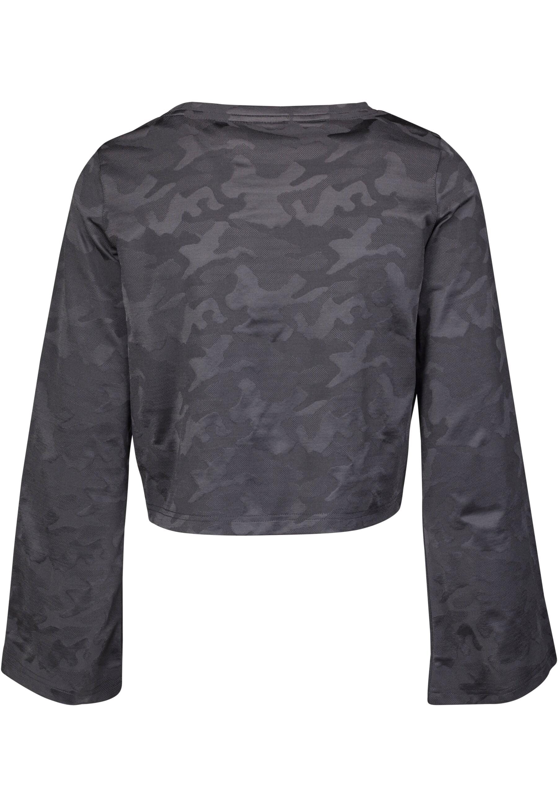 T-Shirt Jacquard Ladies L/S«, tlg.) Short online kaufen URBAN (1 BAUR CLASSICS Camo | »Damen