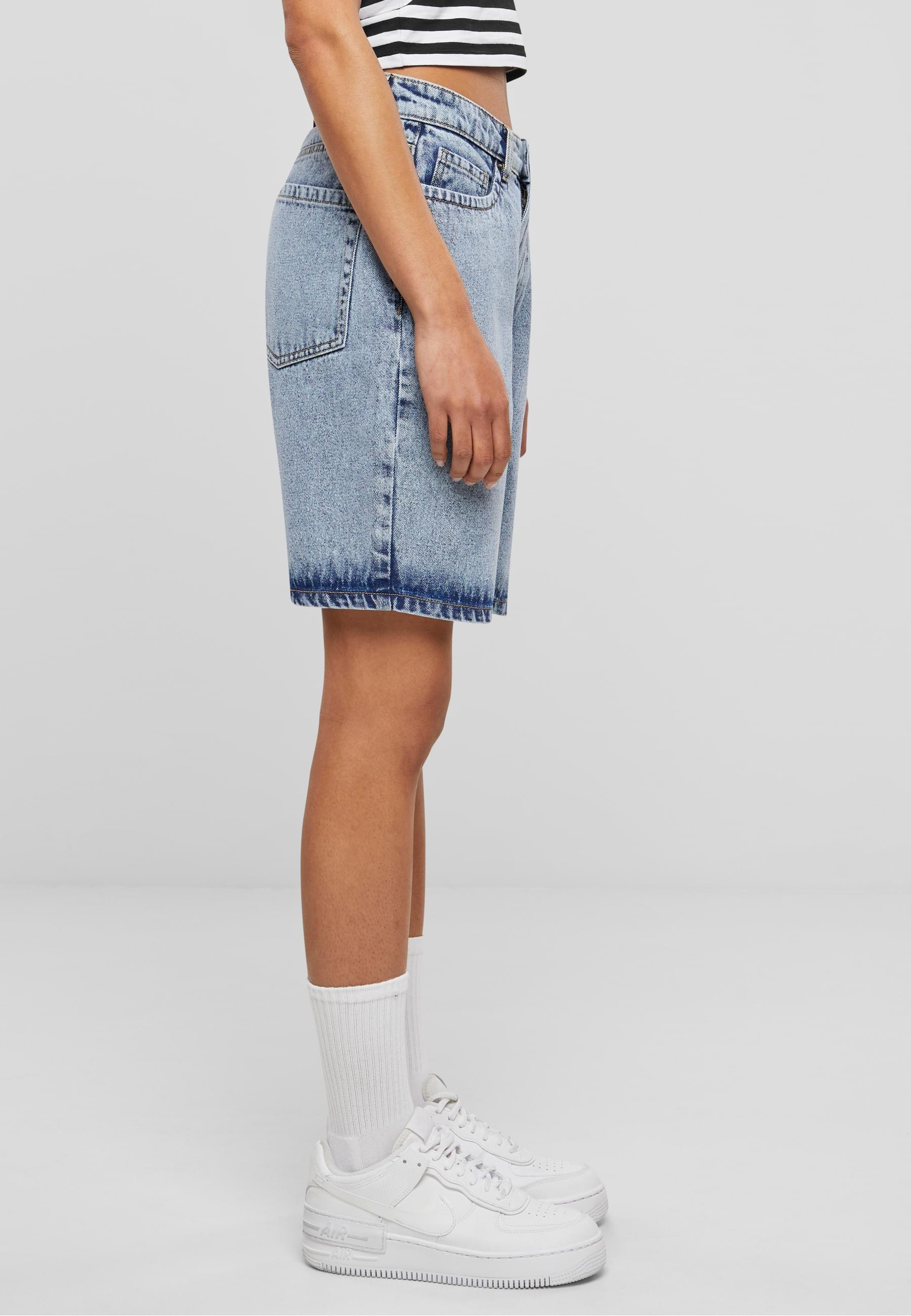 URBAN CLASSICS Shorts »Urban Classics Damen Ladies 90‘s Bermuda«, (1 tlg.)