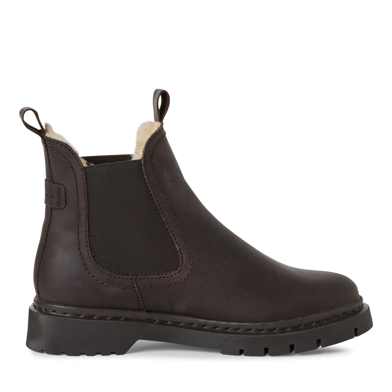 Tamaris Winterboots, Blockabsatz, Chelseaboots, Schlupfschuh, beidseitiger Stretcheinsatz