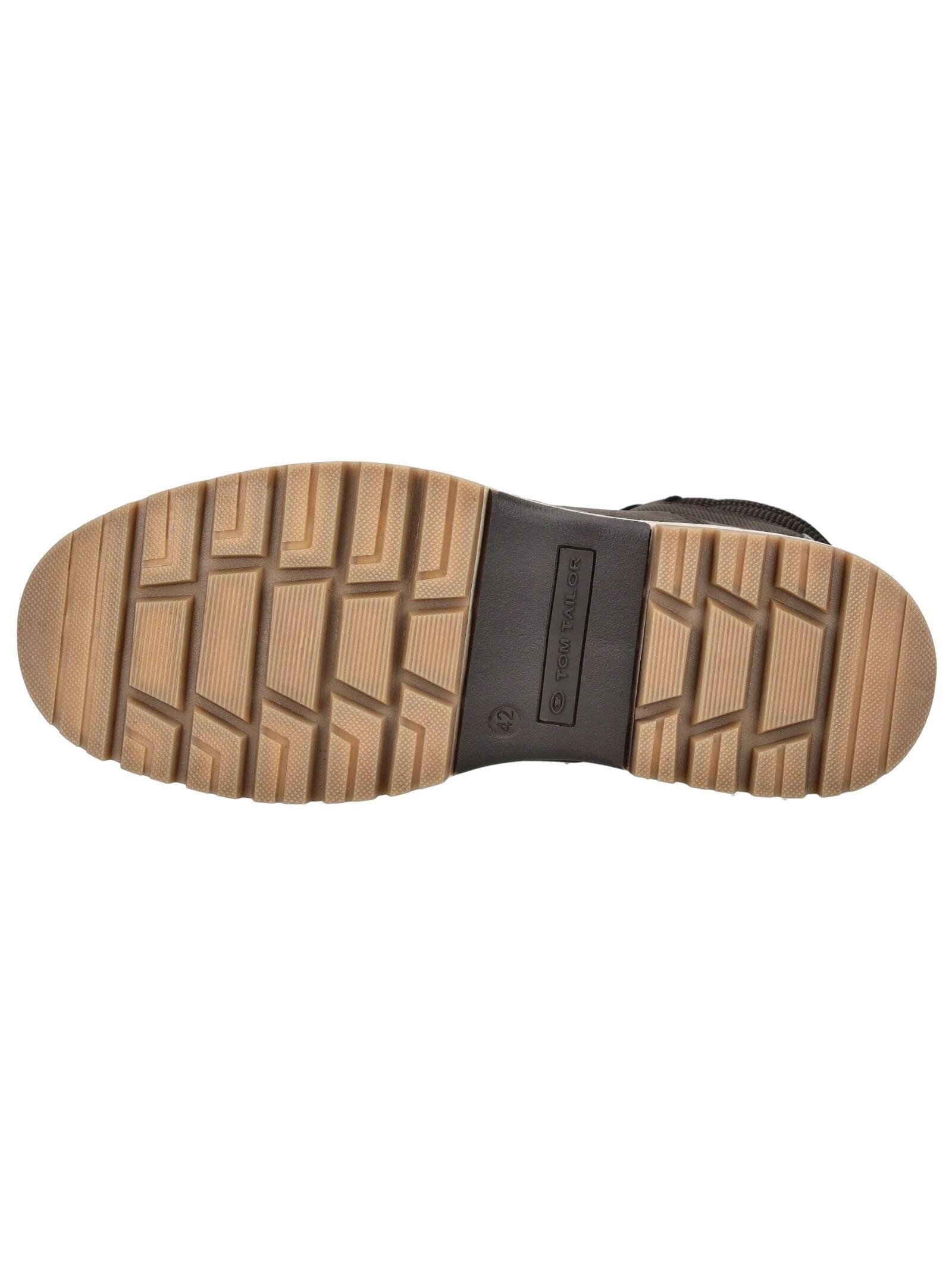 TOM TAILOR Schnürstiefelette »Tom Tailor Stiefelette Lederimitat/Textil«