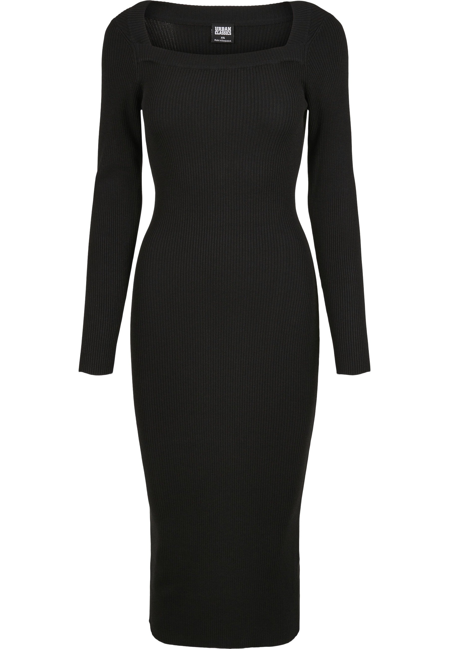 URBAN CLASSICS Shirtkleid "Urban Classics Damen Ladies Long Knit Dress" 1 S günstig online kaufen