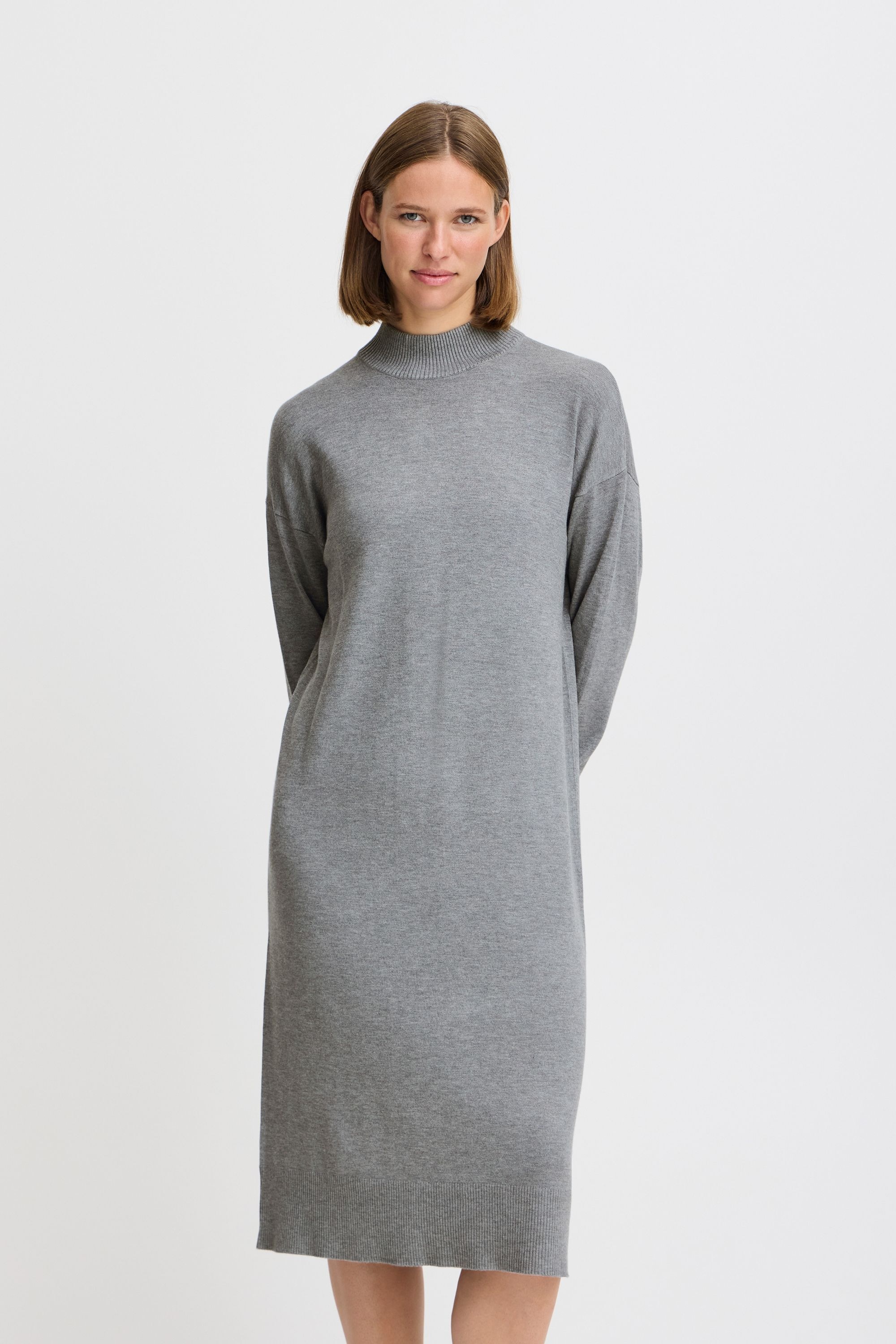 b.young Strickkleid »Strickkleid BYMMMORLA TURTLENECK DRESS-«