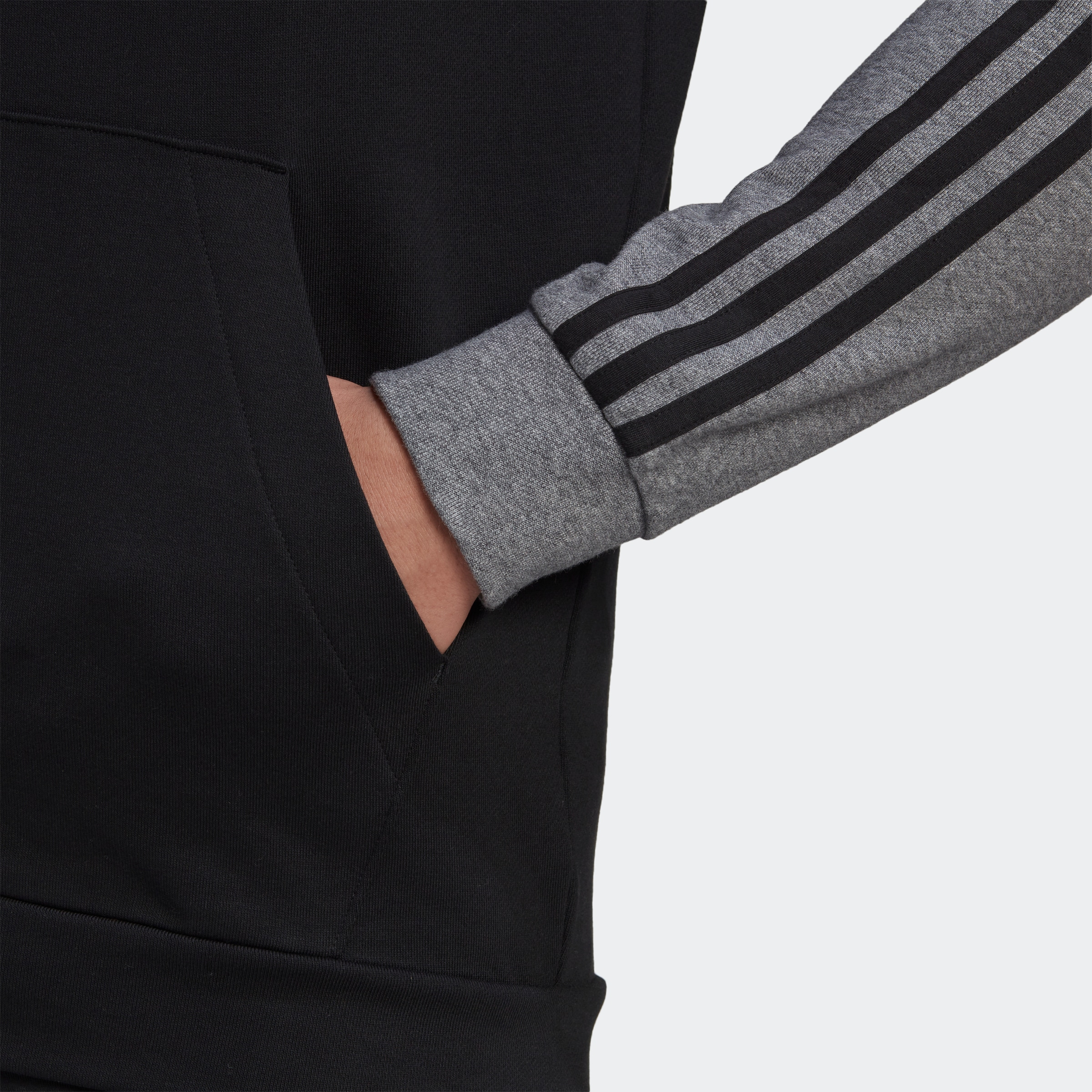 adidas Sportswear Kapuzensweatshirt »ESSENTIALS MÉLANGE FRENCH TERRY KAPUZENJACKE«