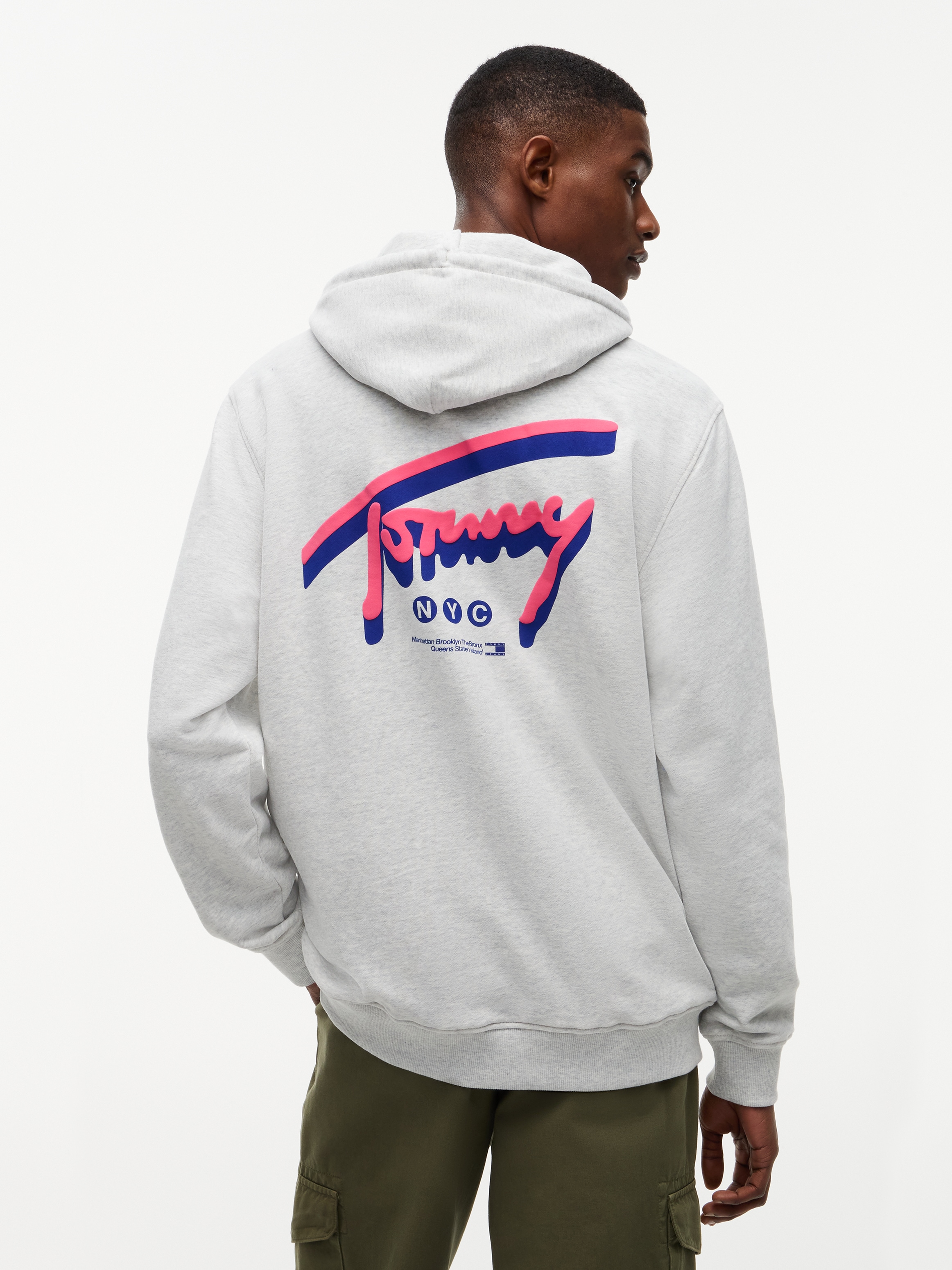 Tommy Jeans Kapuzensweatshirt »REGULAR NYC SIGNATURE HOODIE«, Regular fit mit Kapuze
