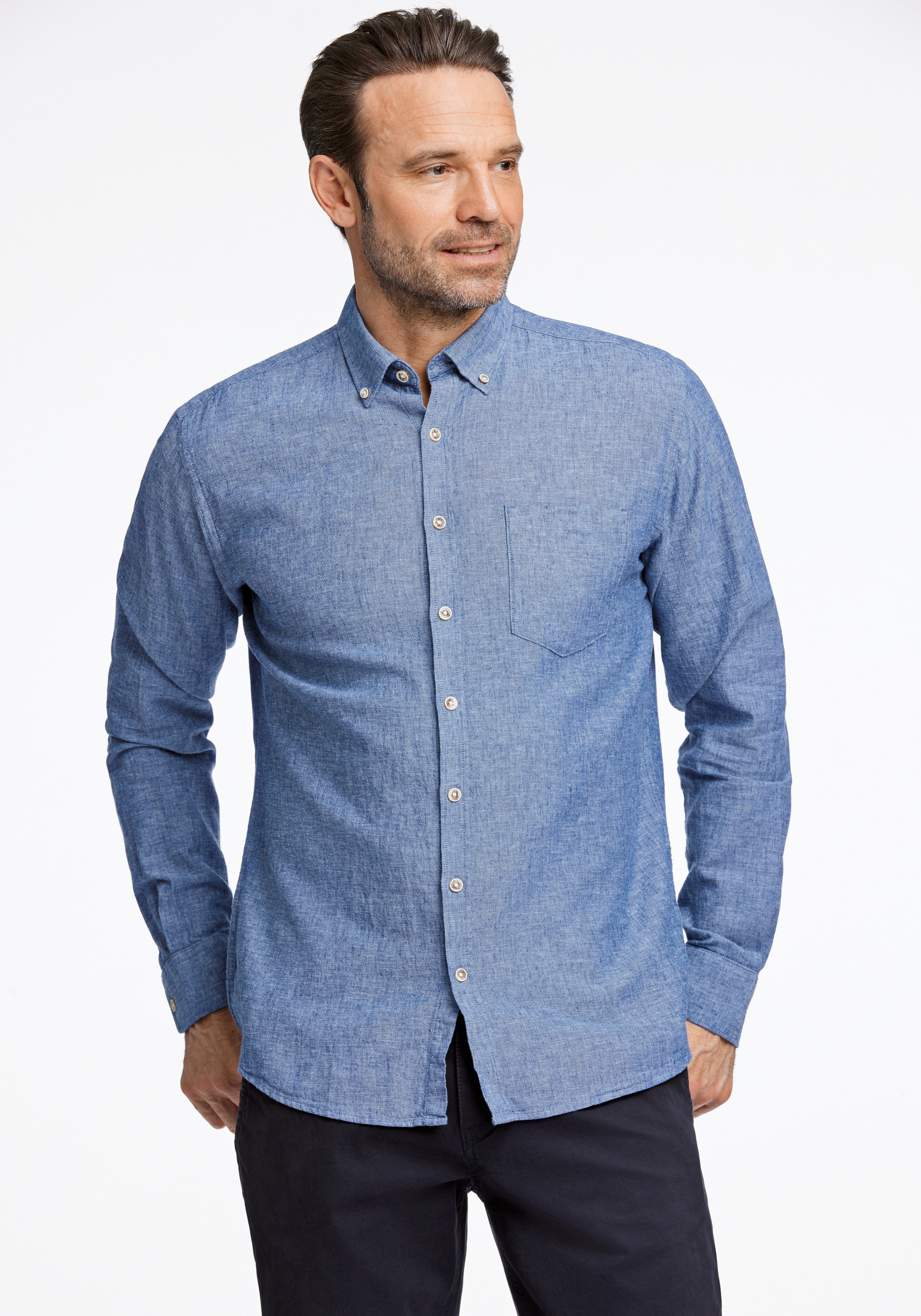 JACK’S Leinenhemd "Leinenhemd Regular Fit" günstig online kaufen