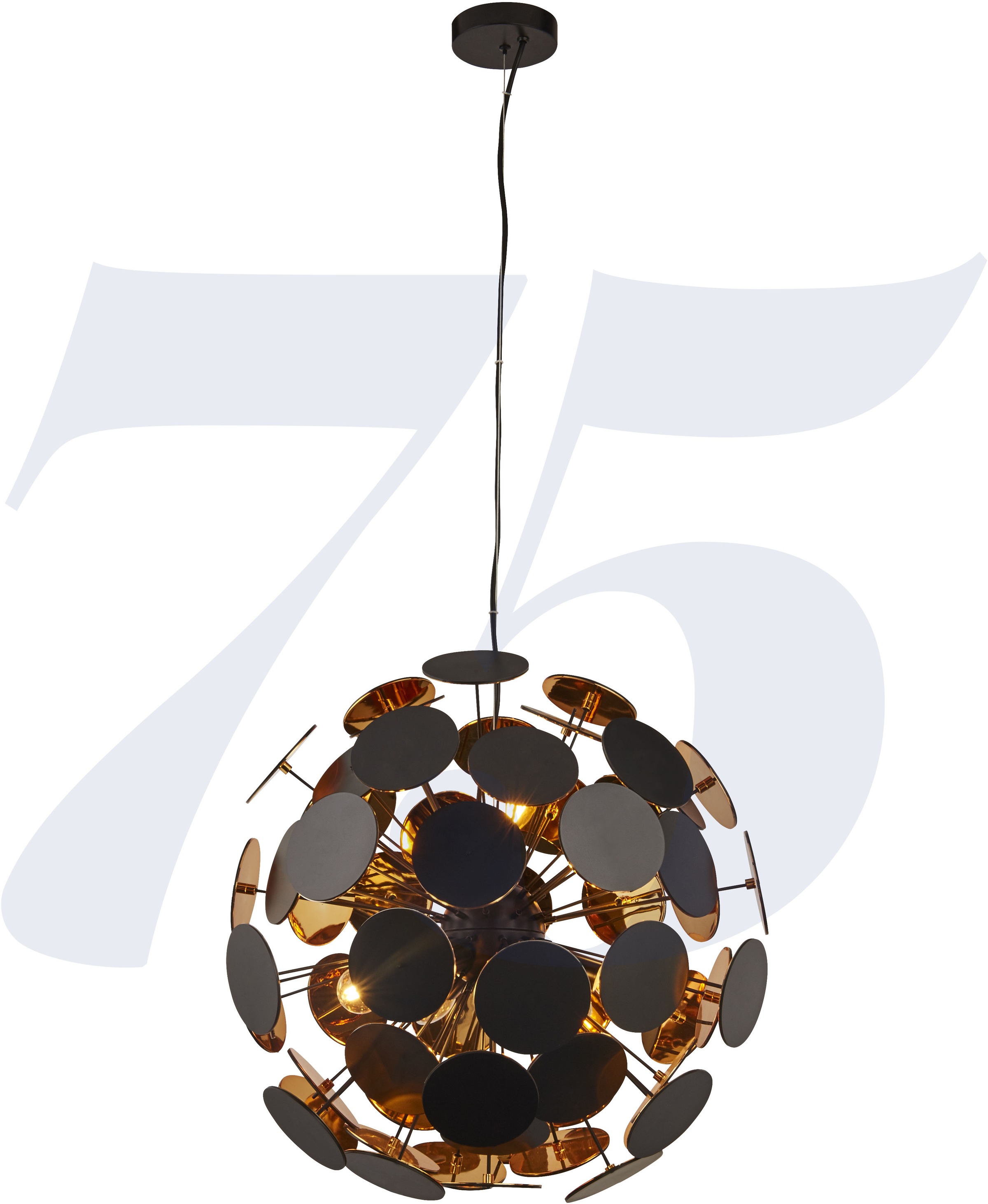 Searchlight Hängeleuchte »Hängeleuchte Discus, 6-flammig« E14 1 Stk. Warme Atmosphäre