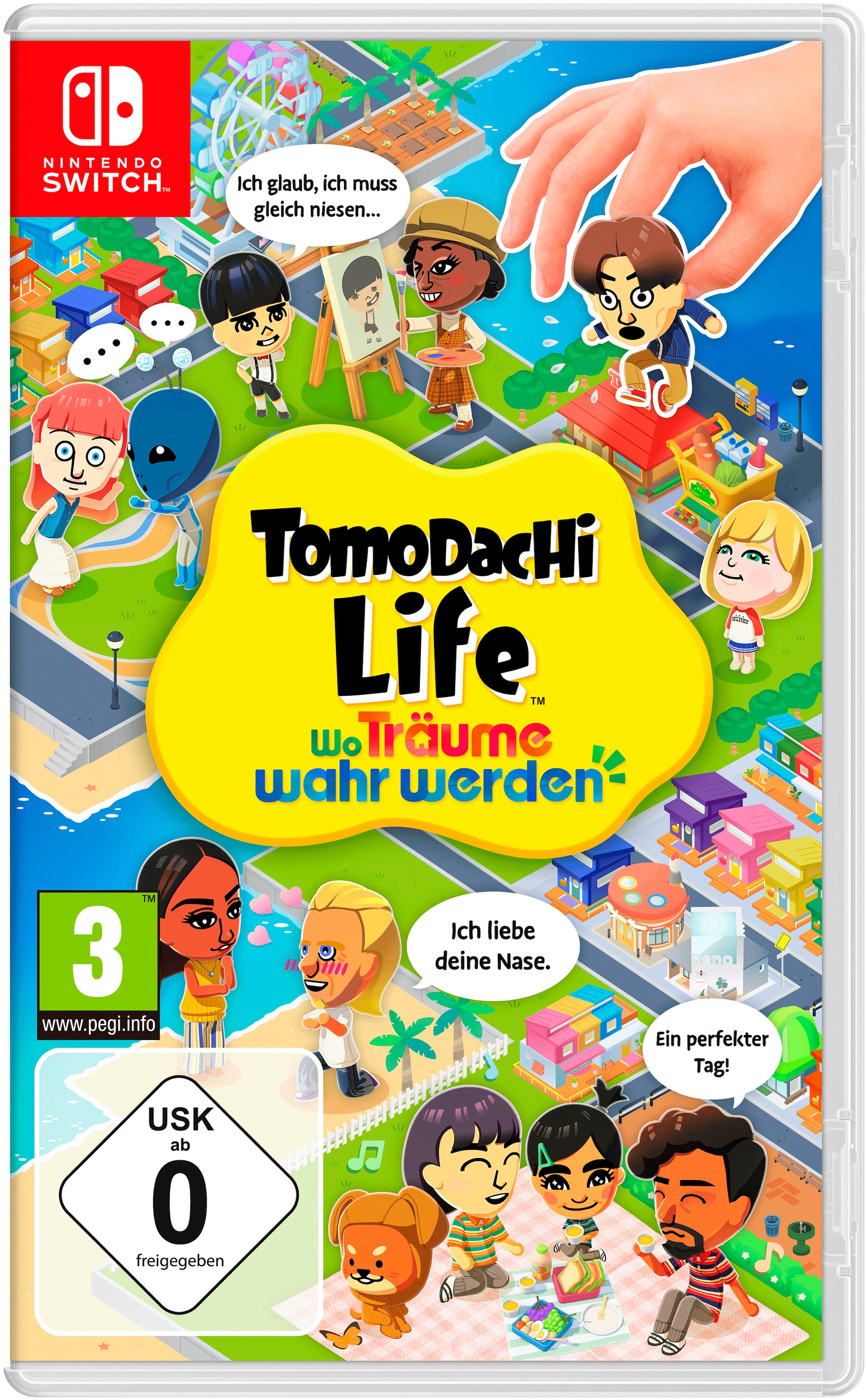 Nintendo Switch Konsolen-Set »Lite + Tomodachi Life: Wo Träume wahr werden« 32 GB