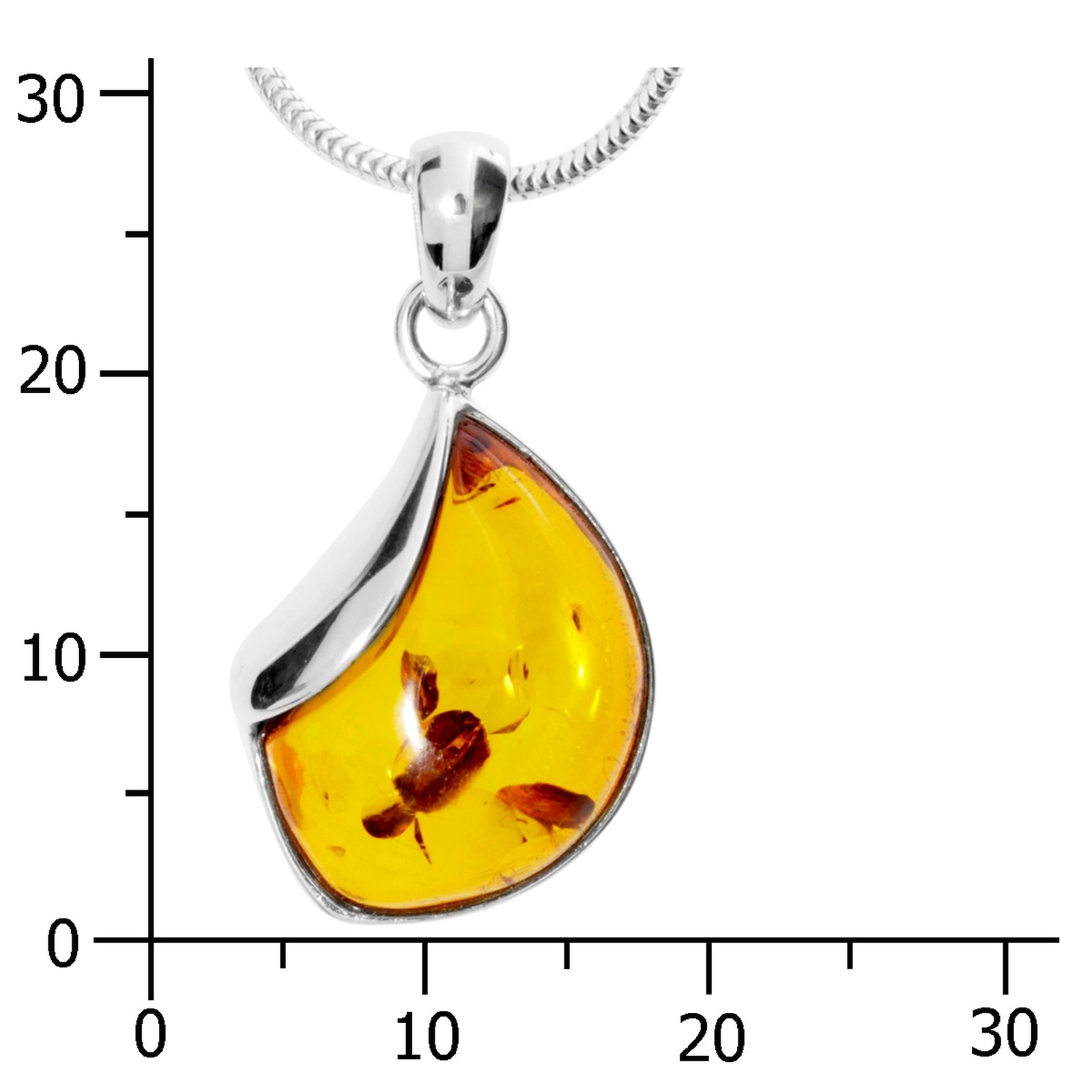 Ostsee-Schmuck Jula Pendant Set Silver 925 50cm 2
