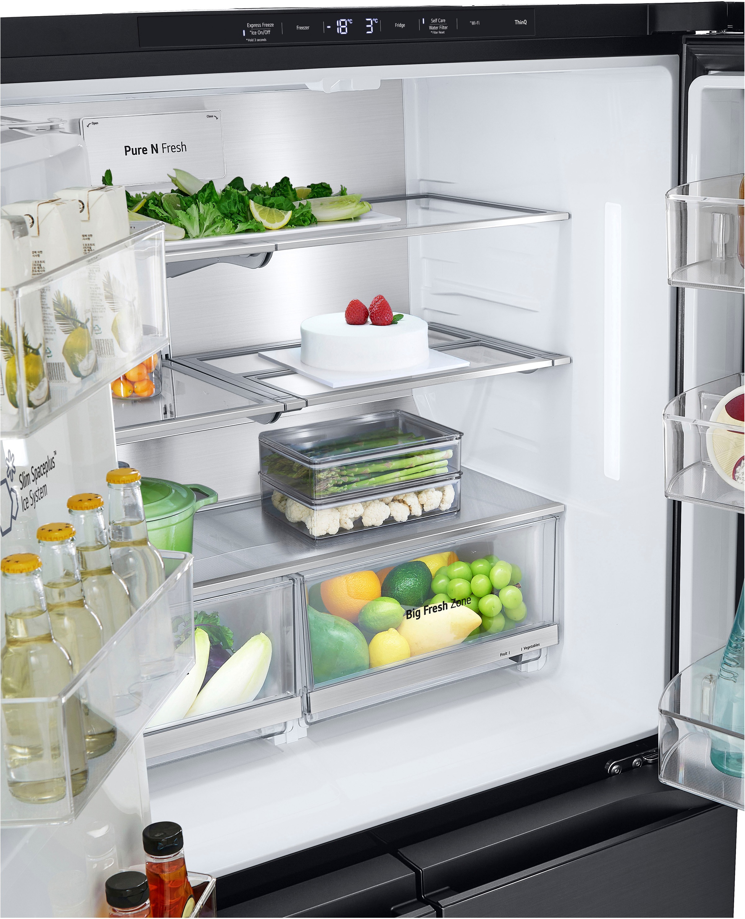 LG Multi Door »GMG960EVJE«, InstaView® Multi-Door