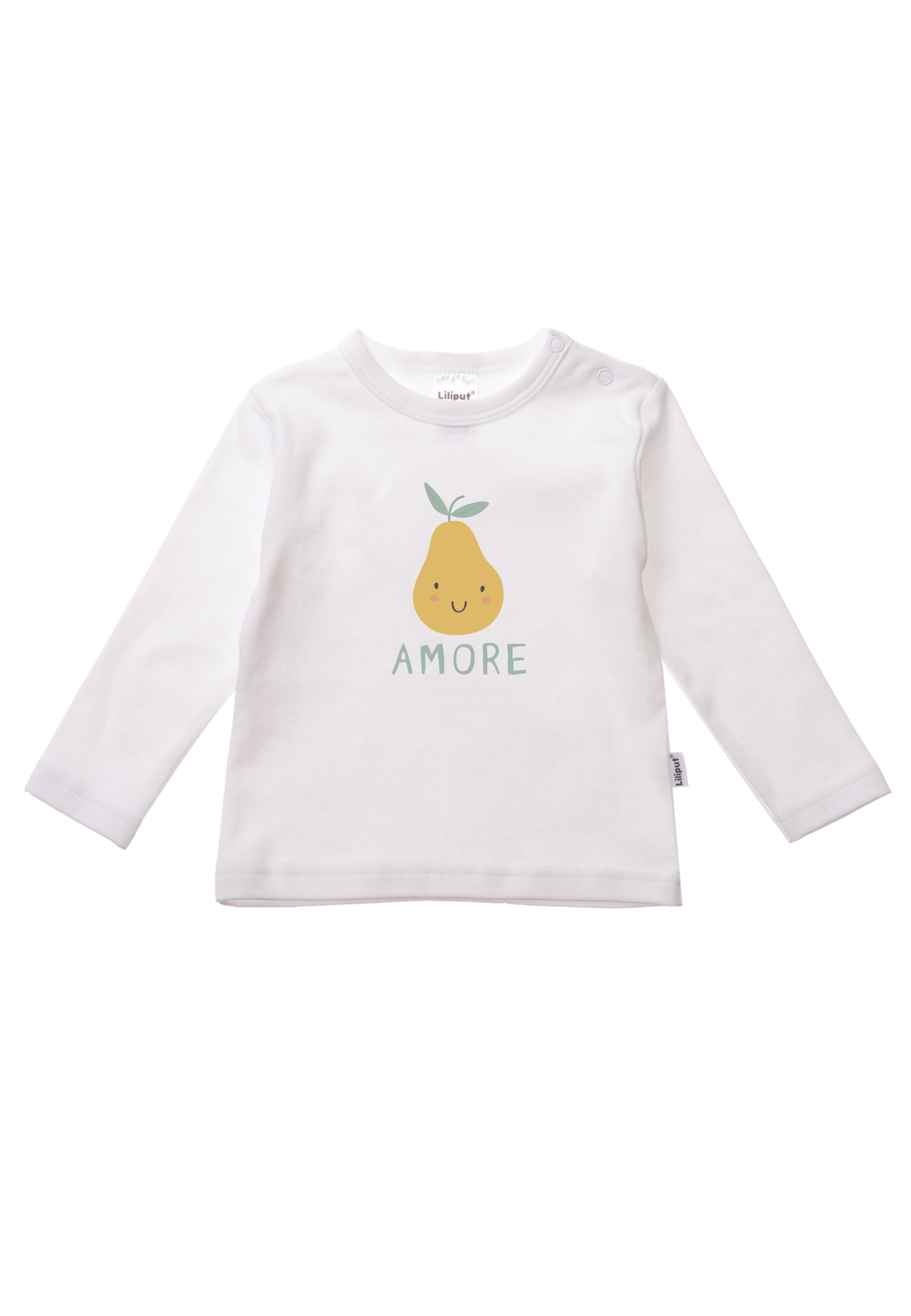 Liliput T-Shirt "Birne" mit Druckknöpfen auf der Schulter