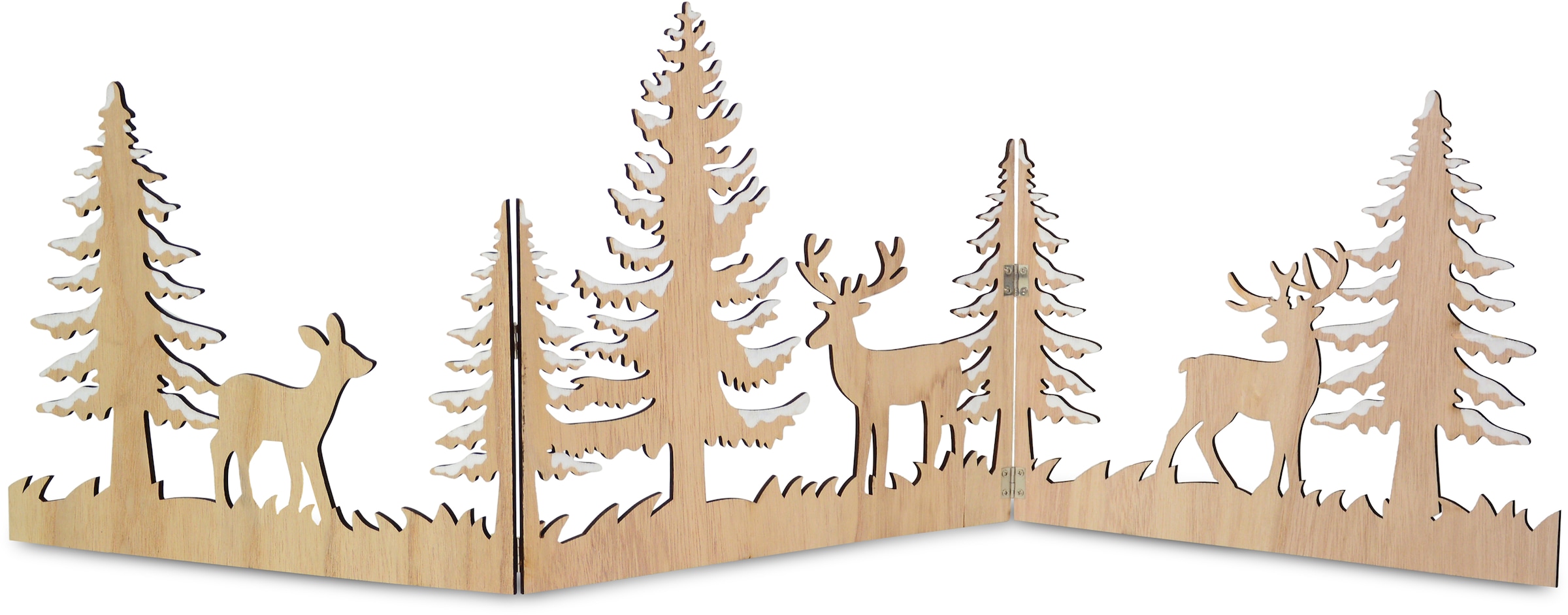 andas Weihnachtsfigur »Hilla, Weihnachtsdeko«, Silhouette aus Holz, Höhe ca. 29,5 cm