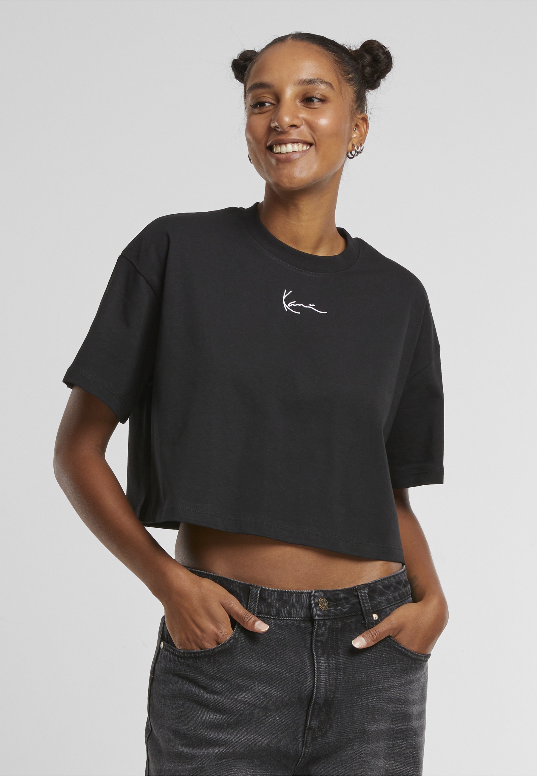 Karl Kani T-Shirt »Karl Kani Karl Kani Small Signature Essential Crop Tee« 1 Stk.