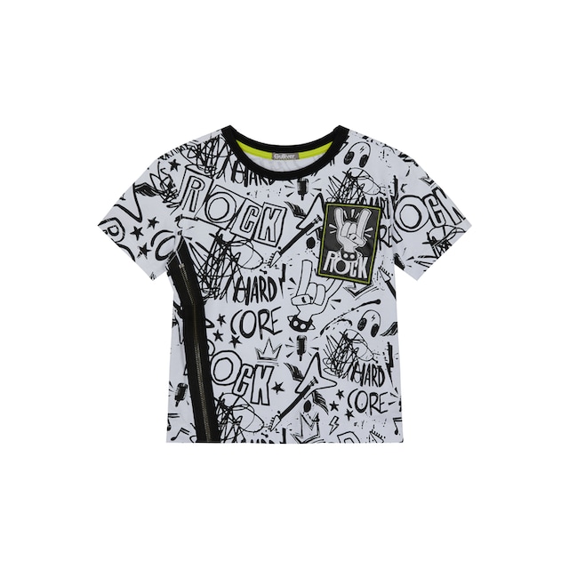 Gulliver T-Shirt, mit rockigem Print ▷ für | BAUR