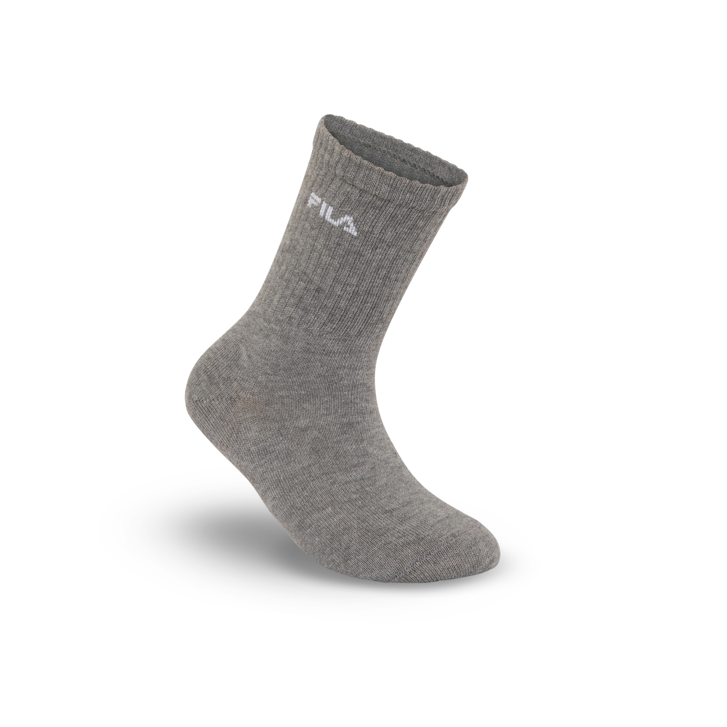 Fila Socken 6 Paar tlg. breites Rippenbündchen, Cotton-Mix, Unisex