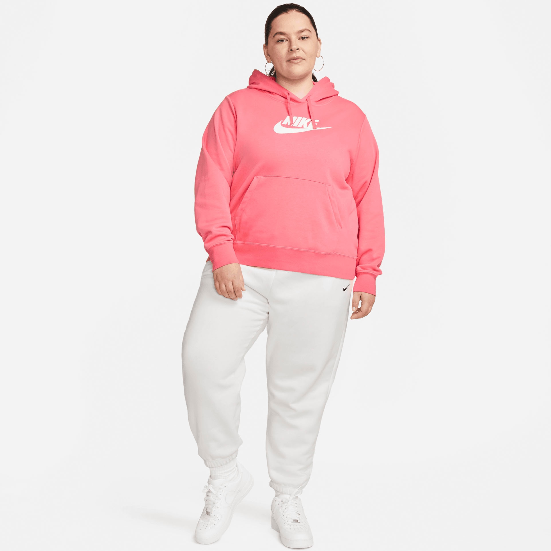 Nike Sportswear Kapuzensweatshirt »Club Fleece Women's Pullover Hoodie (Plus Size)«