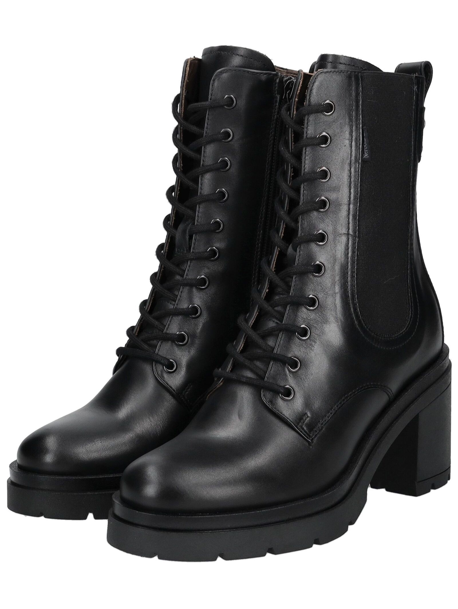 Nero Giardini High-Heel-Stiefelette »Nero Giardini Stiefelette Leder/Textil«