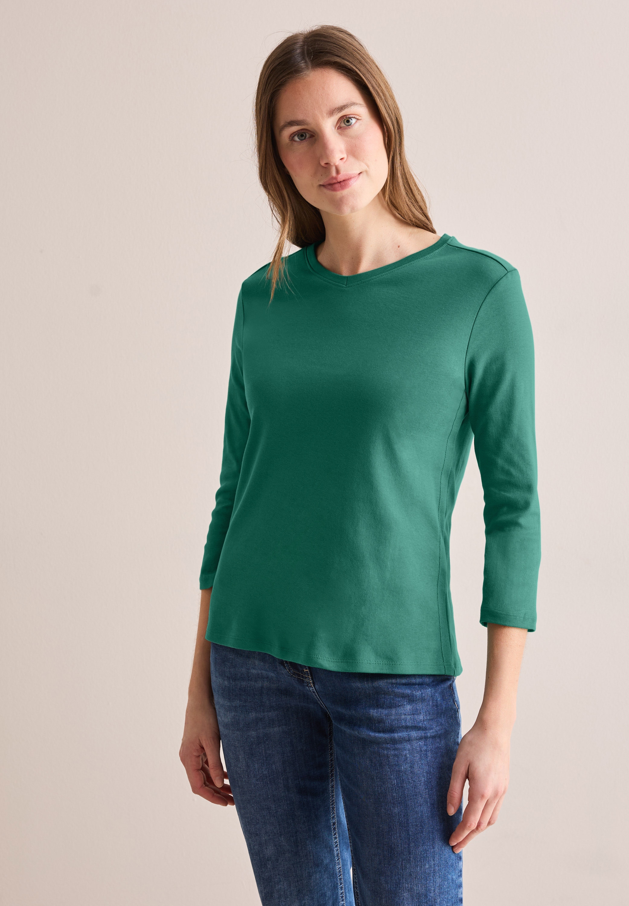 Cecil Langarmshirt, aus reiner Baumwolle