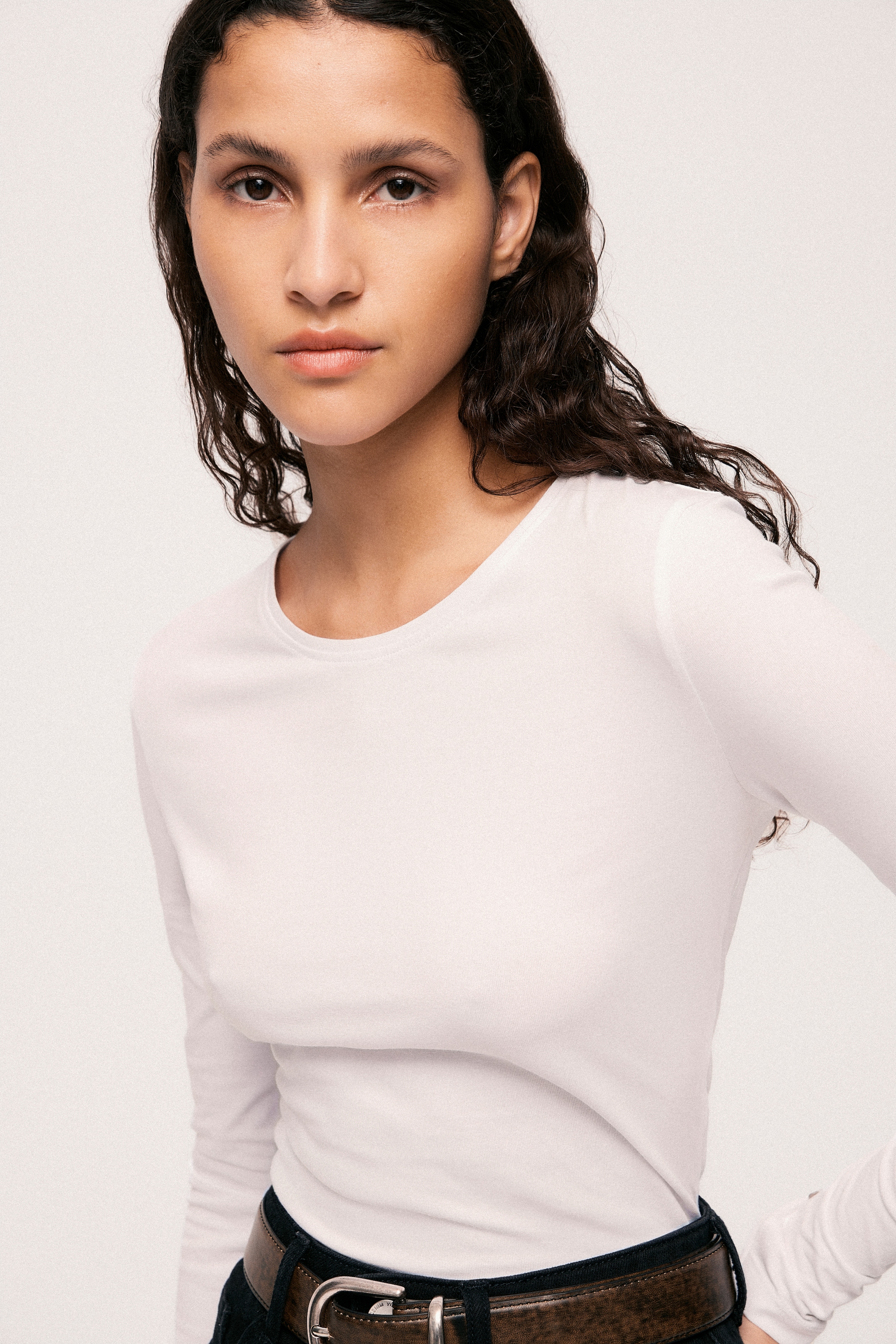 Vila Langarmshirt »VINORA L/S O-NECK TOP - NOOS«