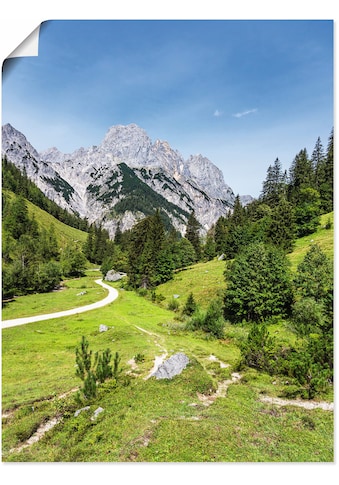 Artland Paveikslas »Bindalm im Berchtesgadener...