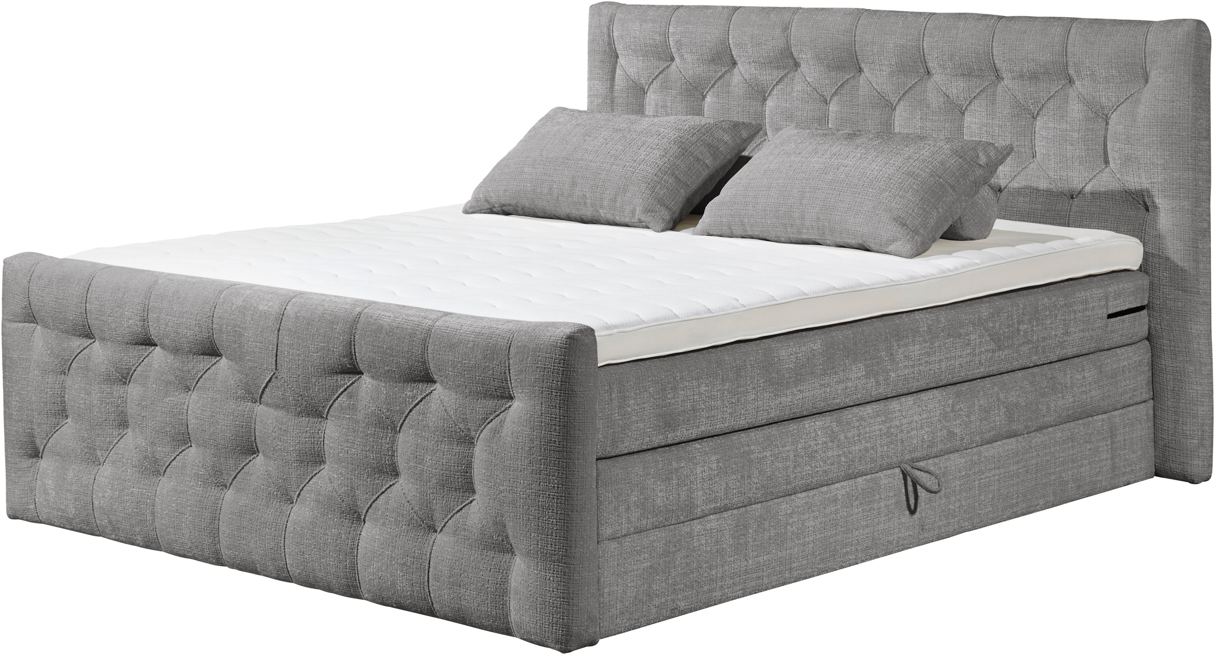 ED EXCITING DESIGN Boxspringbett ""Cashfield" Topseller inkl. zwei Bettkäst günstig online kaufen