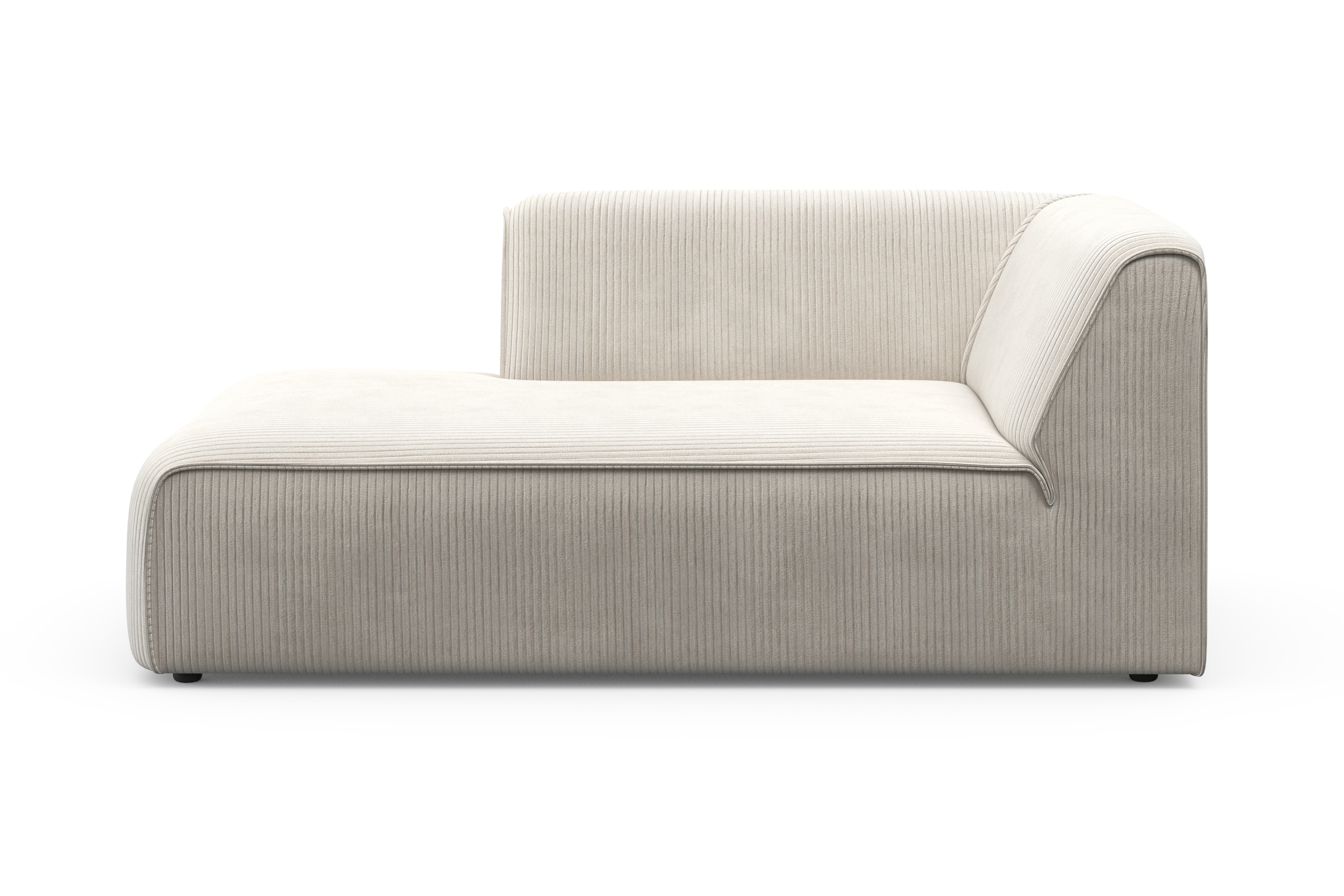 OTTO home Ottomane "Merid Chaiselongue, Maße B/T/H: 100/162/70 cm" als Modul oder separat verwendbar, für individuelle Zusammenstellung