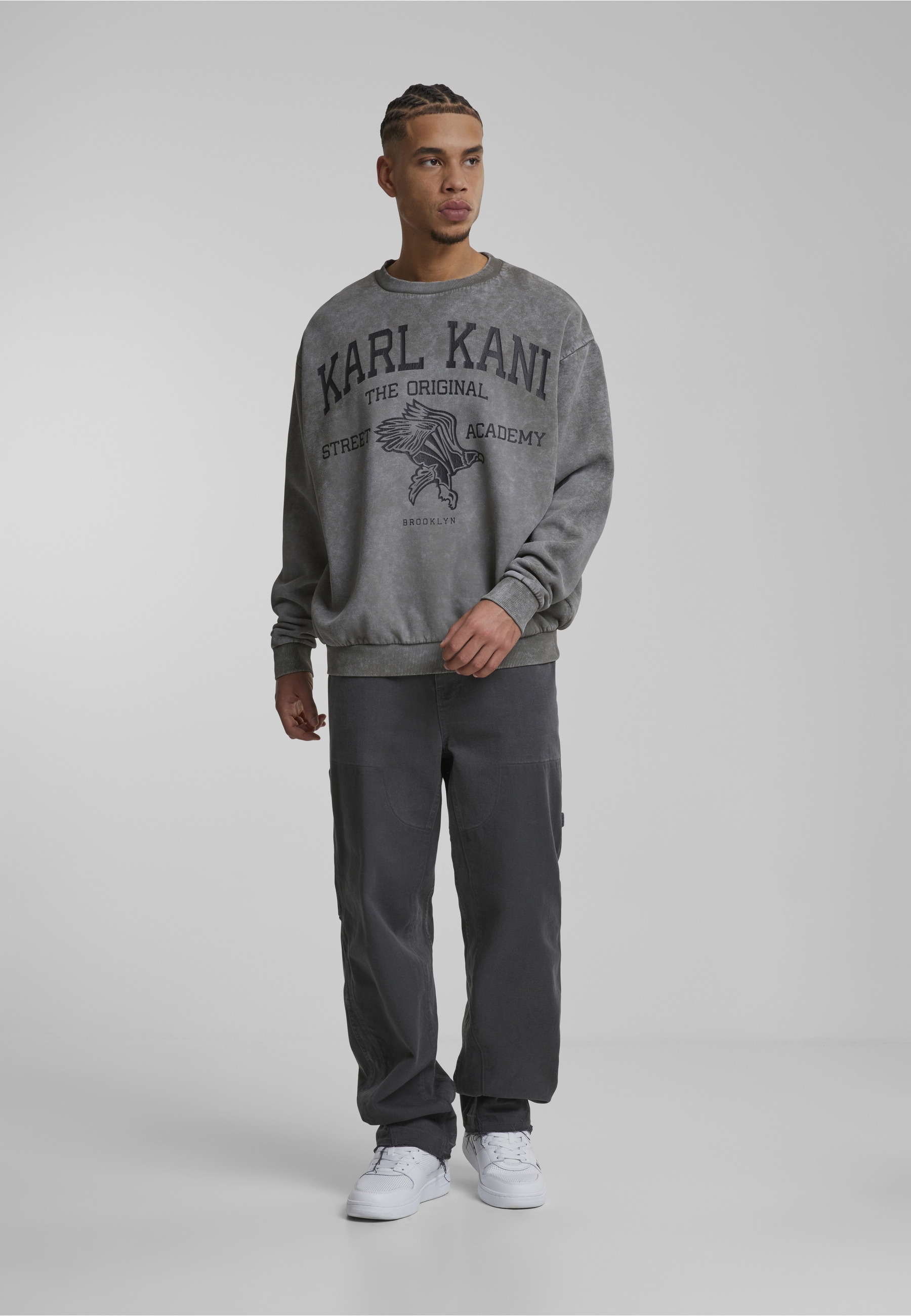 Karl Kani Rundhalspullover »Karl Kani Karl Kani Kani Street Academy OS Crew« 1 Stk.