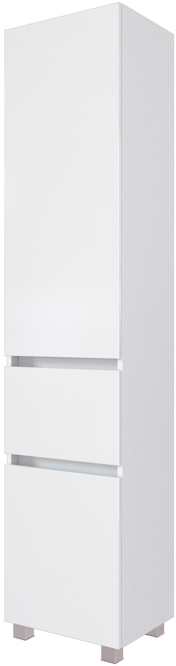 welltime Badmöbel-Set »Welltime Möbel Baabe Waschtisch-Set 3tlg. oder 5tlg.«, (5 St.), gedämpfte Scharniere und Softclose-Funktion, inklusive LED-Beleuchtung