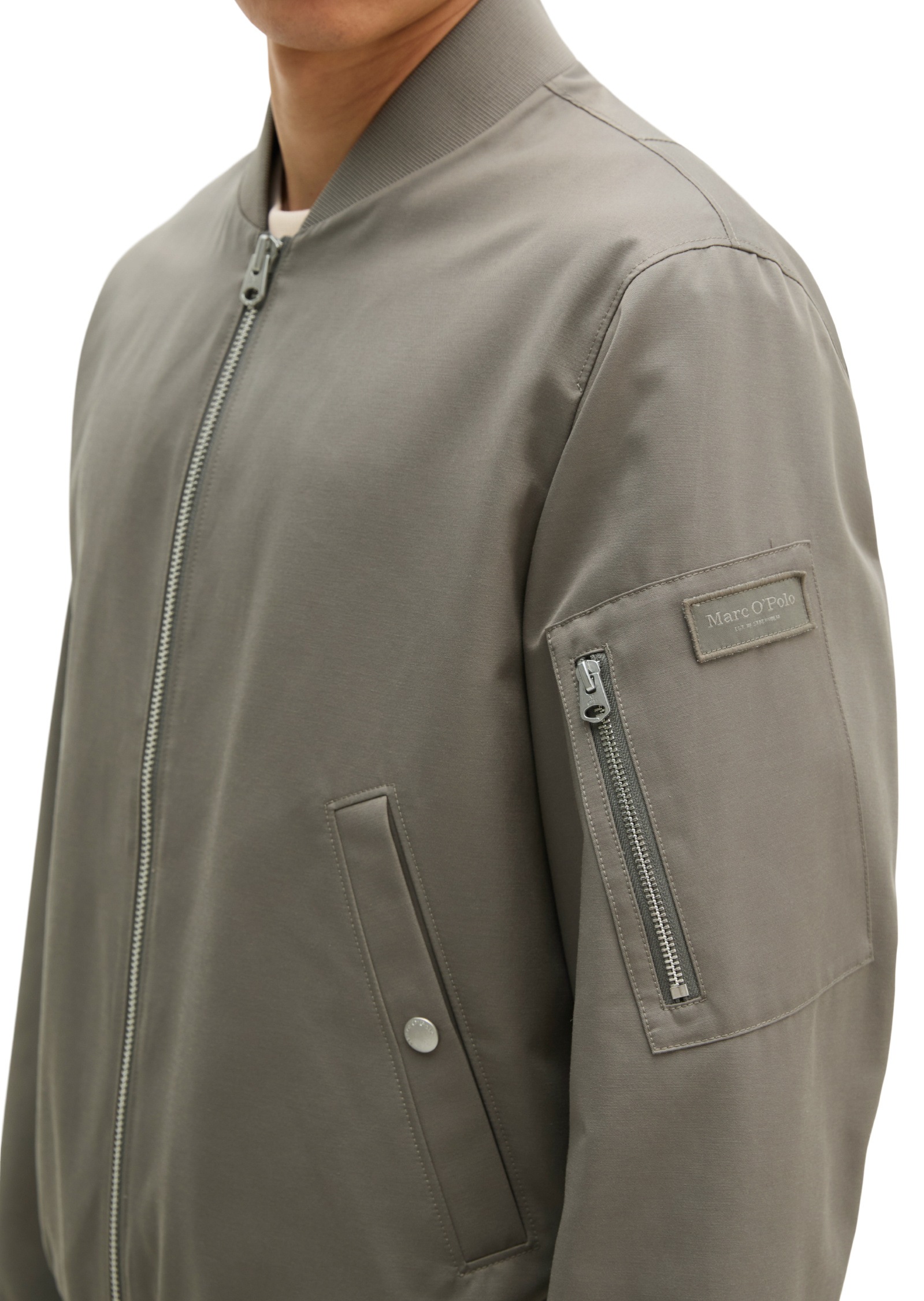 Marc O'Polo Outdoorjacke »mit Zippertasche am Ärmel«