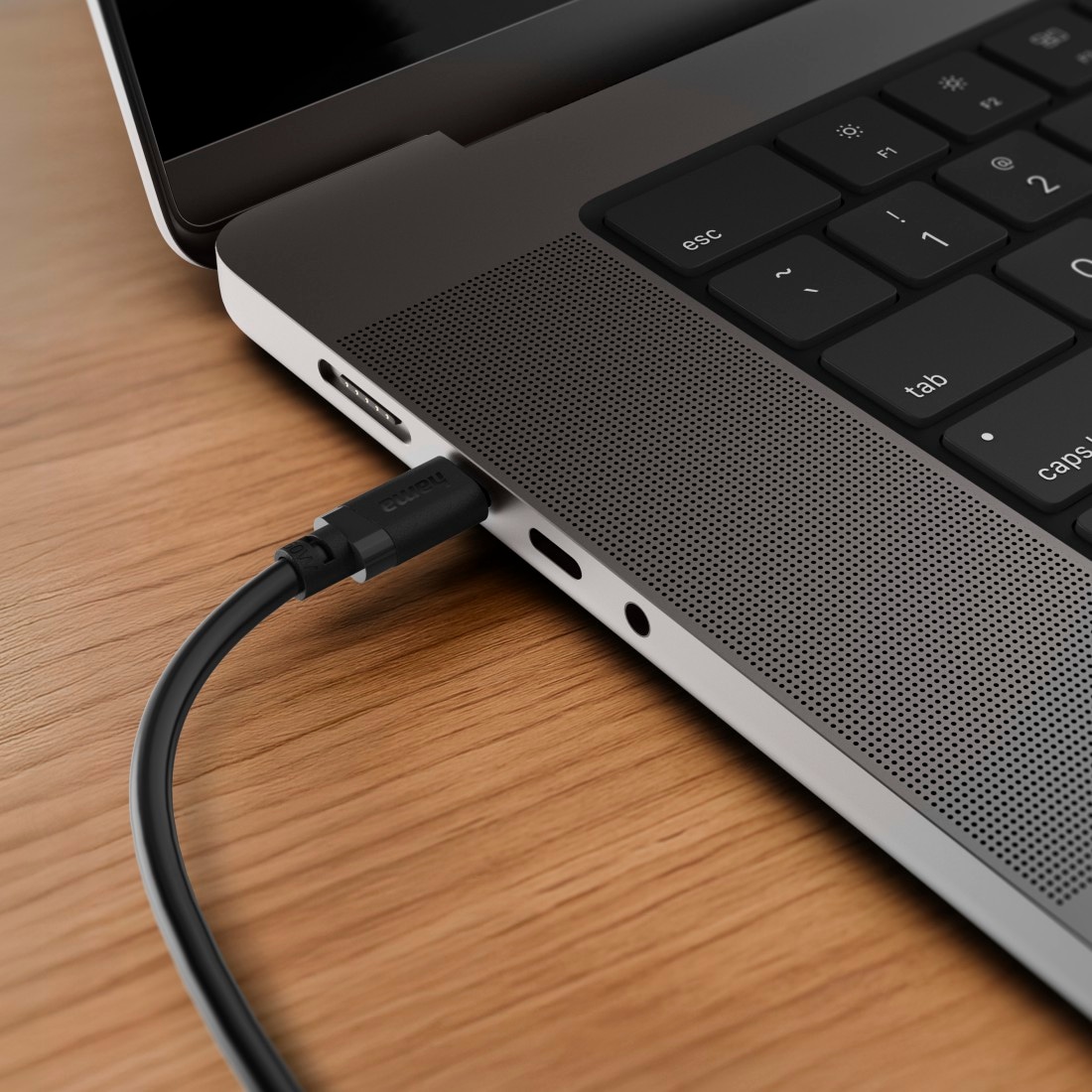 Hama USB-Kabel »USB-C Ladekabel 1 m schwarz« USB-C 100 cm Schnellladen, 480 Mbit/s, 60 W Leistung, breite Kompatibilität