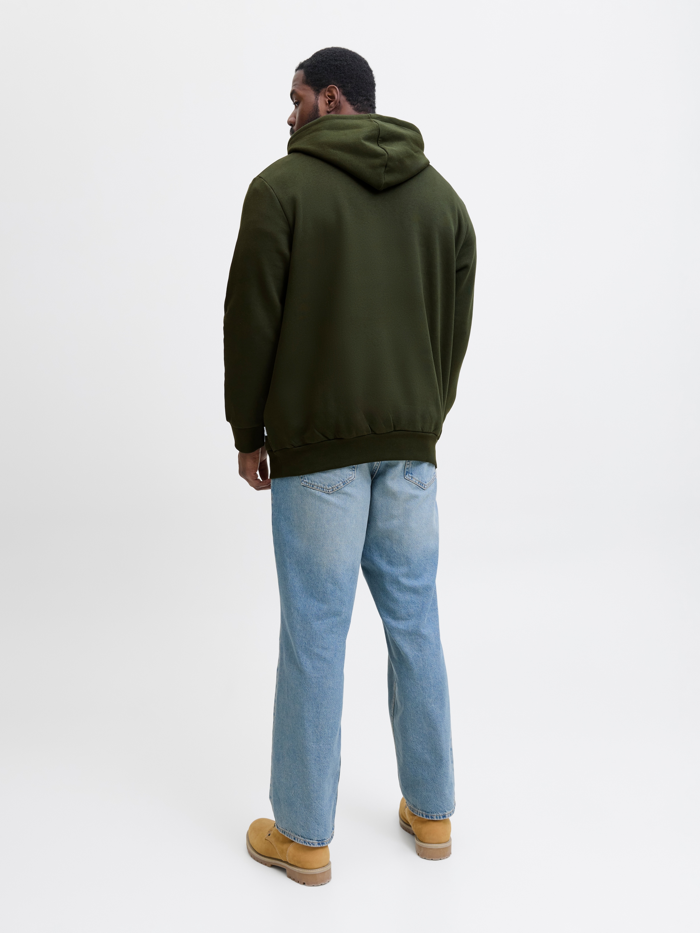 Jack & Jones PlusSize Kapuzensweatshirt »JJECORP LOGO SWEAT HOOD NOOS PLS«, mit Logo Print
