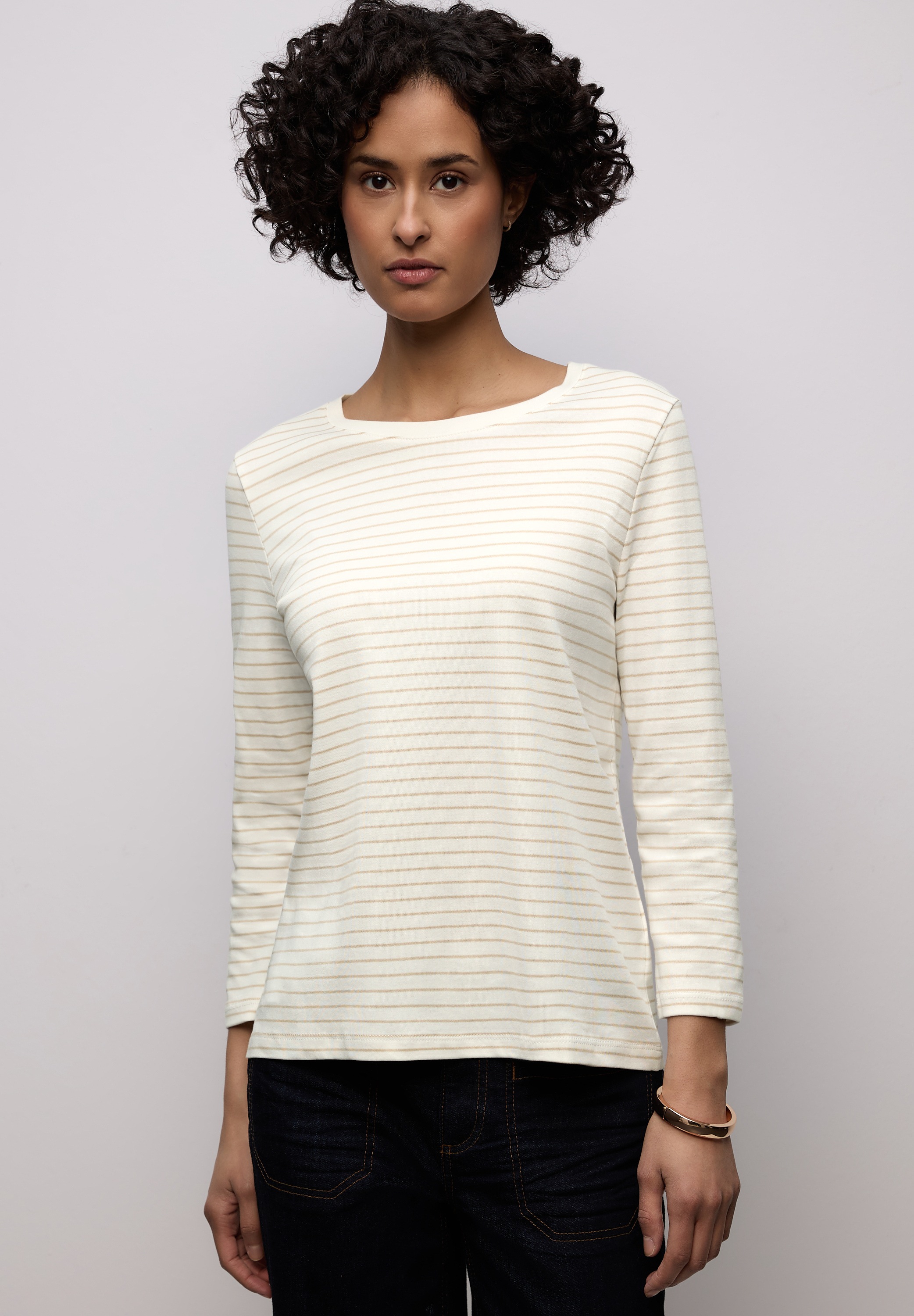 STREET ONE 3/4-Arm-Shirt mit 3/4 Ärmeln günstig online kaufen