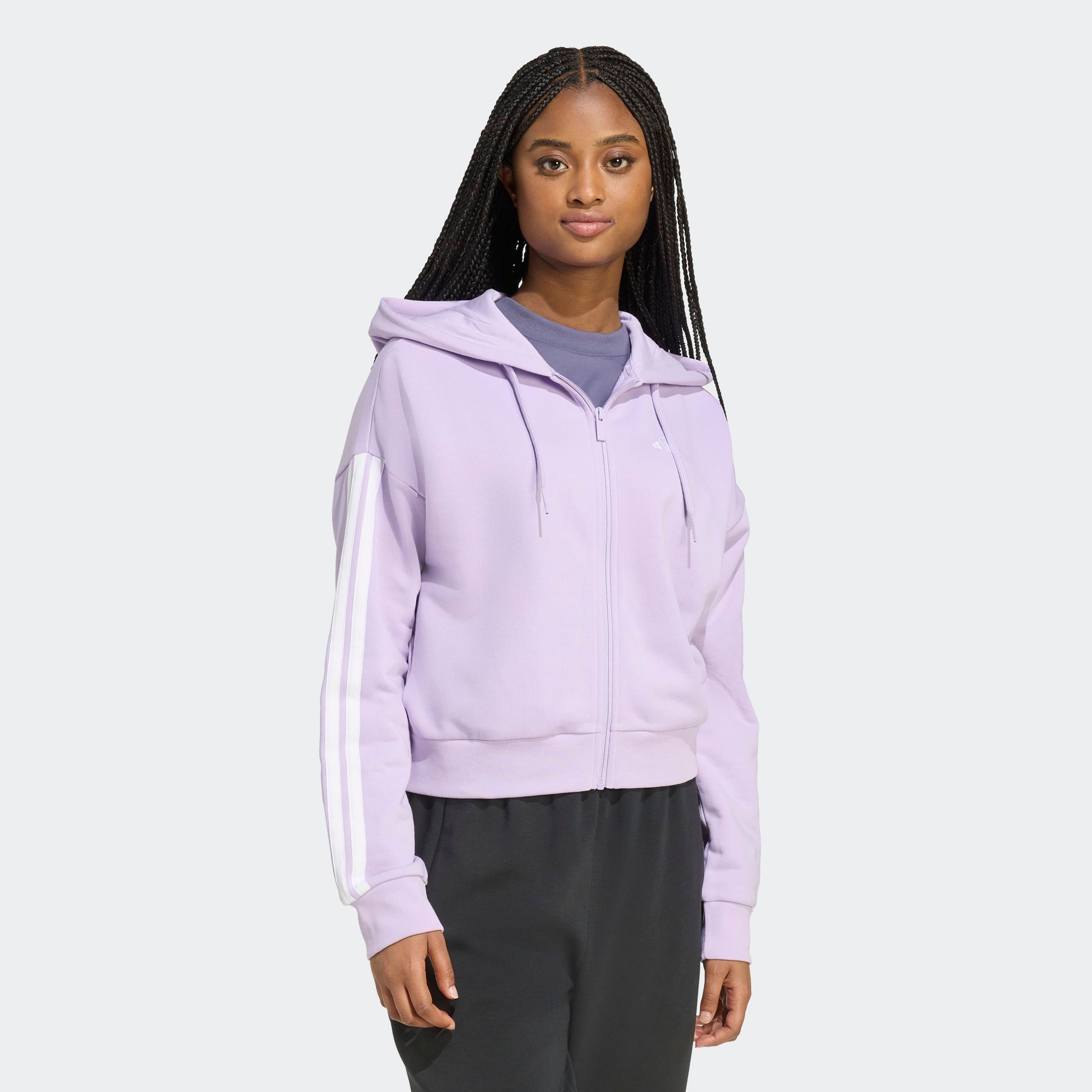 adidas Sportswear Kapuzensweatshirt "W 3S FT FZ HD" günstig online kaufen