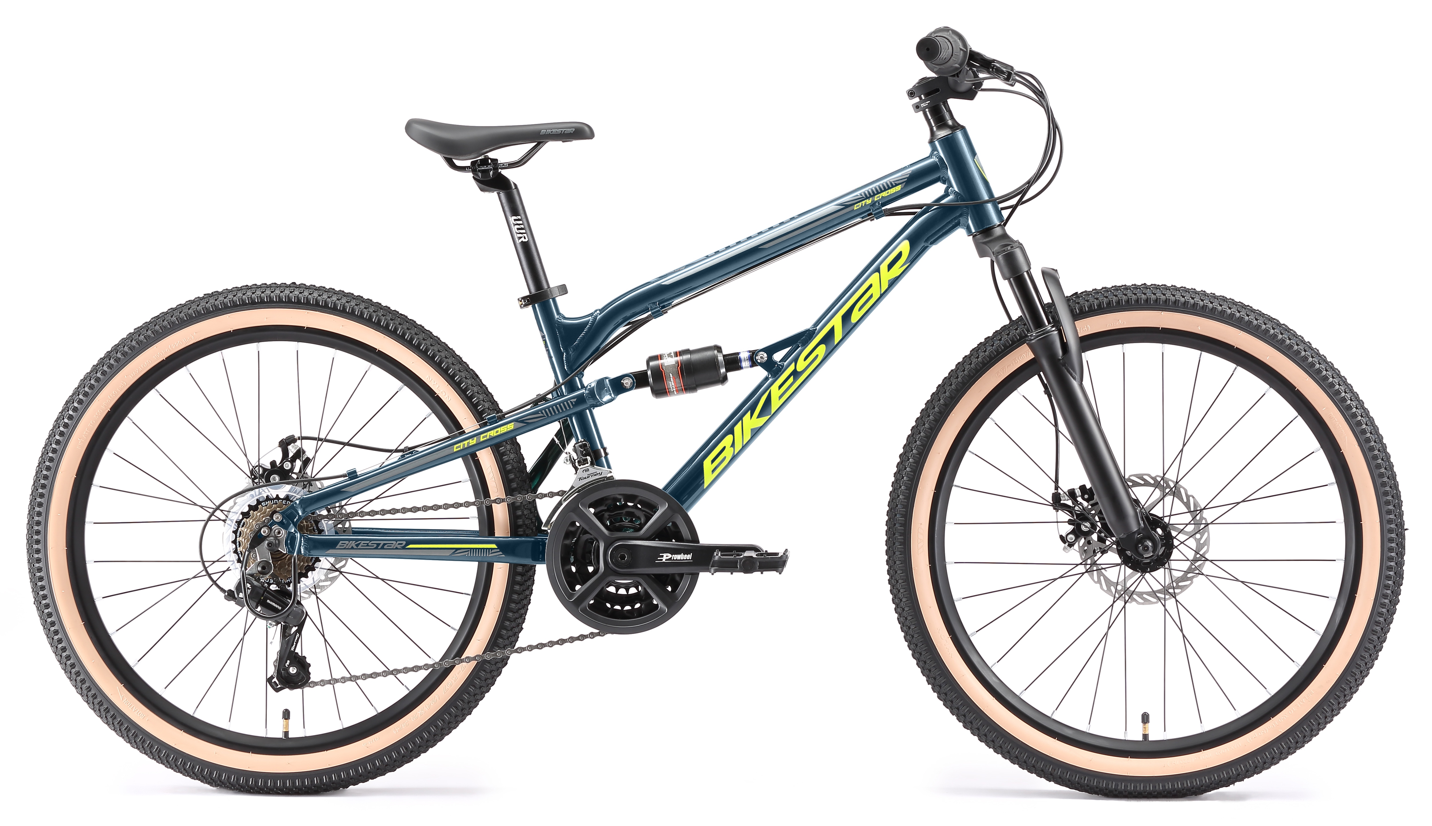 Bikestar Jugendfahrrad 21 Gang Shimano RD-TY21 Schaltwerk Kettenschaltung