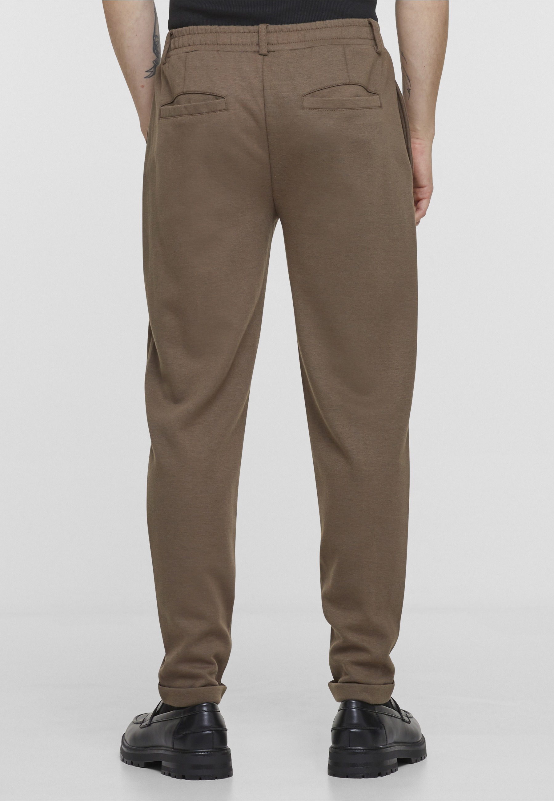 URBAN CLASSICS Chinos »Urban Classics Cropped Interlock Jogg Chino«