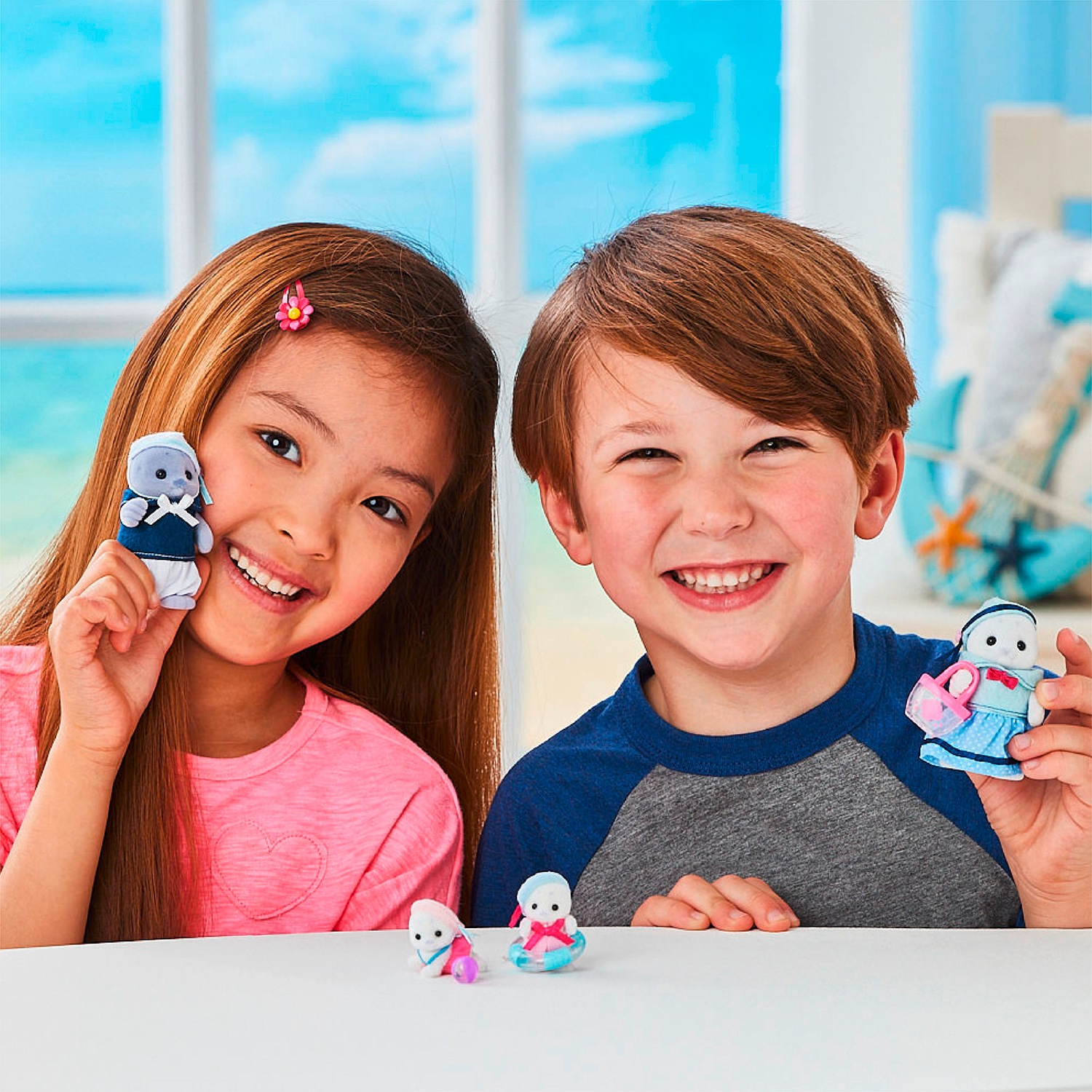 Sylvanian Families Spielfigur »Robben Familie (5759)«