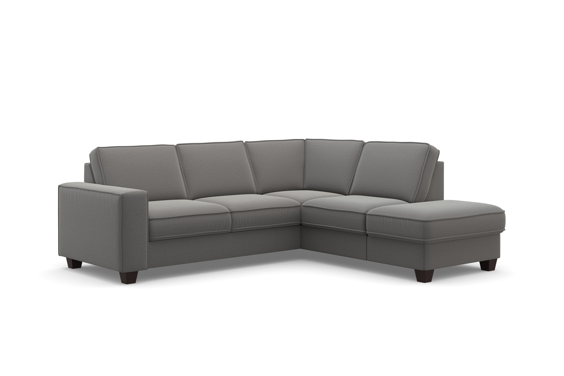 Thumbnail - Home affaire Ecksofa "County L-Form" wahlweise Ottomane links oder rechts, mit Federkern-Polsterung