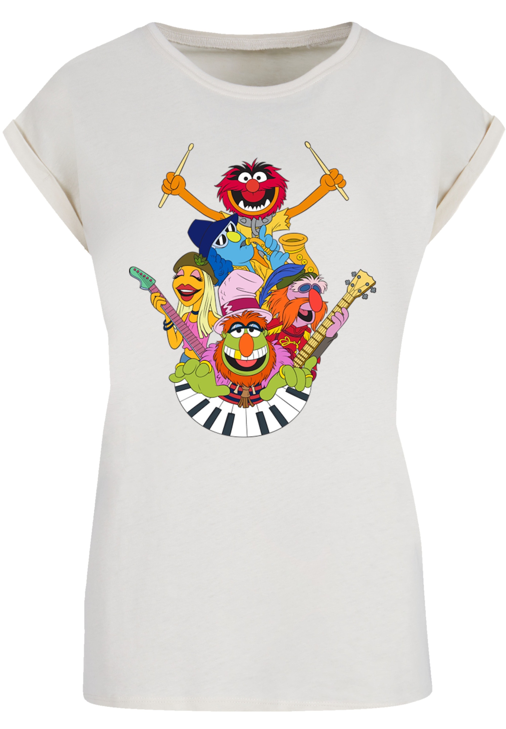 F4NT4STIC T-Shirt "Disney Muppets Dr. Teeth and The Electric Mayhem", Premi günstig online kaufen