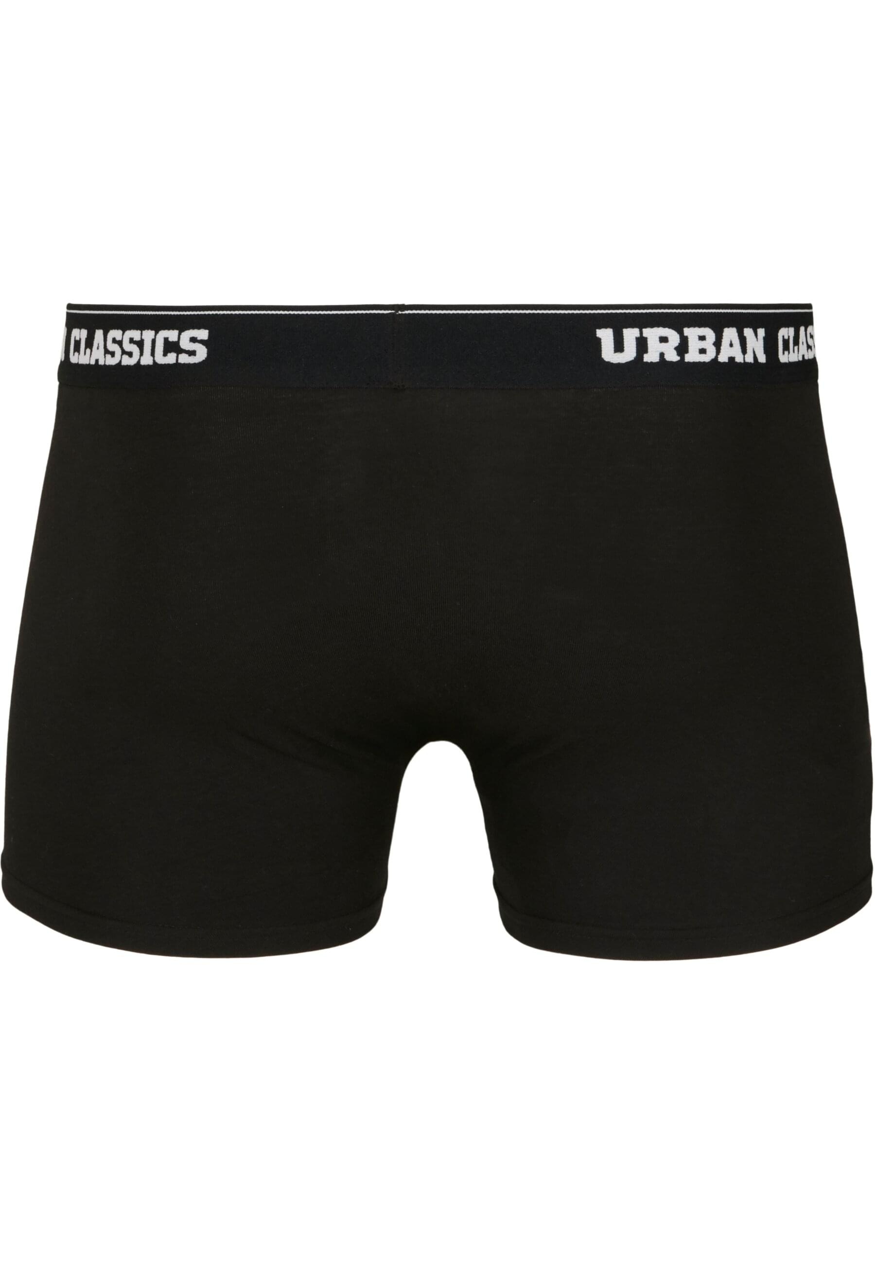 URBAN CLASSICS Boxershorts »Urban Classics Herren Men Boxer Shorts Double Pack«, (1 St.)