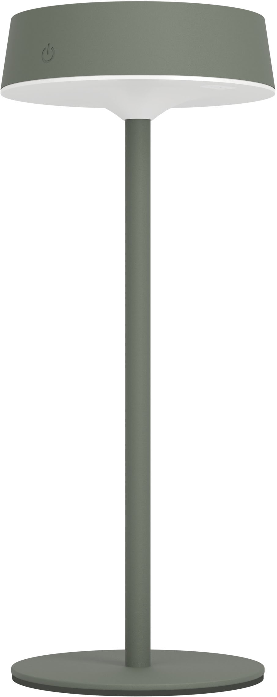 EGLO Tischleuchte »SIMERI Tischlampe - Stahl - SOLAR-LED - 3W - IP44« LED-Modul 1 Stk. Kaltweiß | Neutralweiß | Warmweiß Solarleuchte, Außentischleuchte, Akku, Leselampe, H31 x Ø13 cm